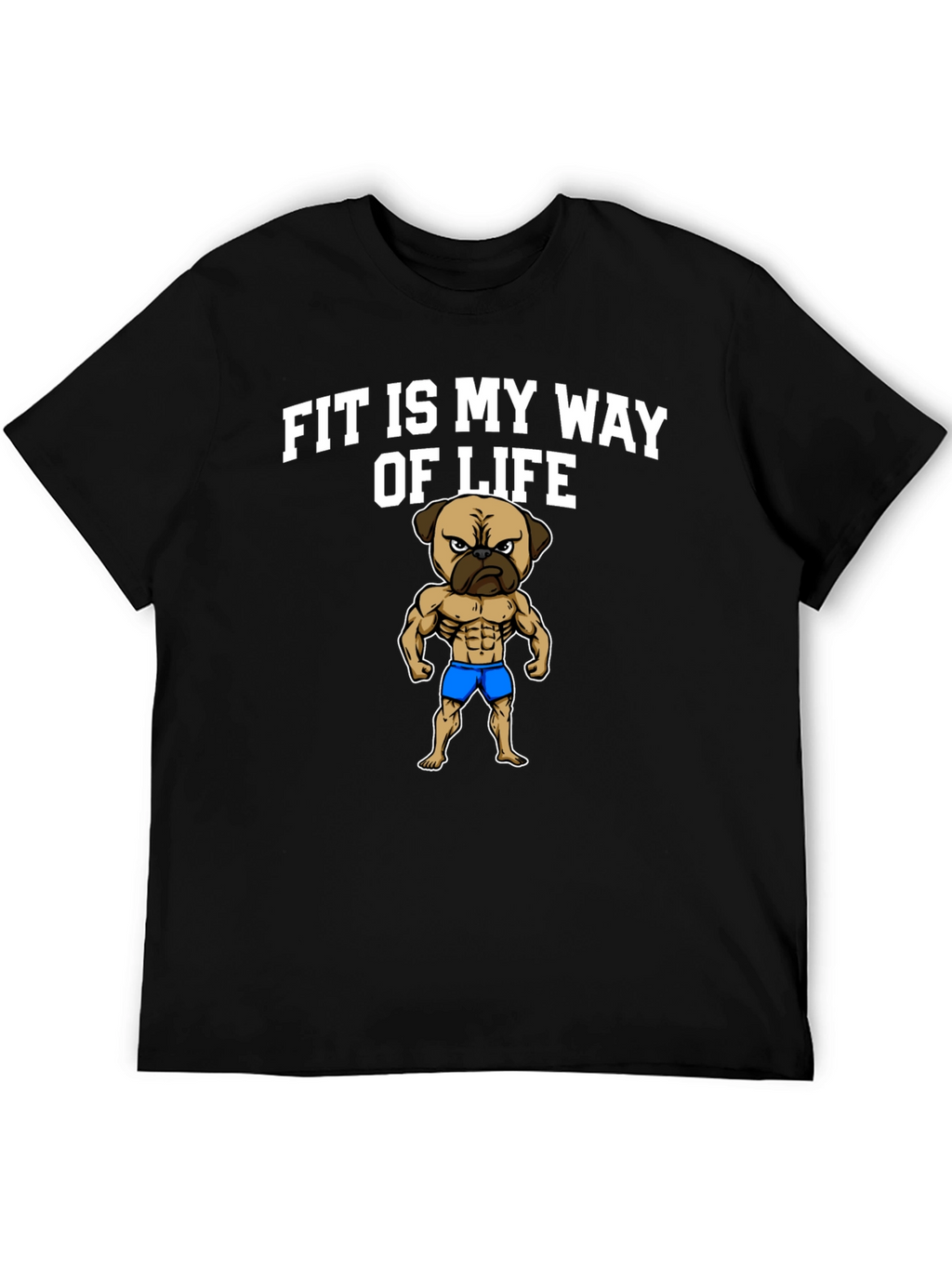 Fit Is My Way Of Life Mens Graphic Tee