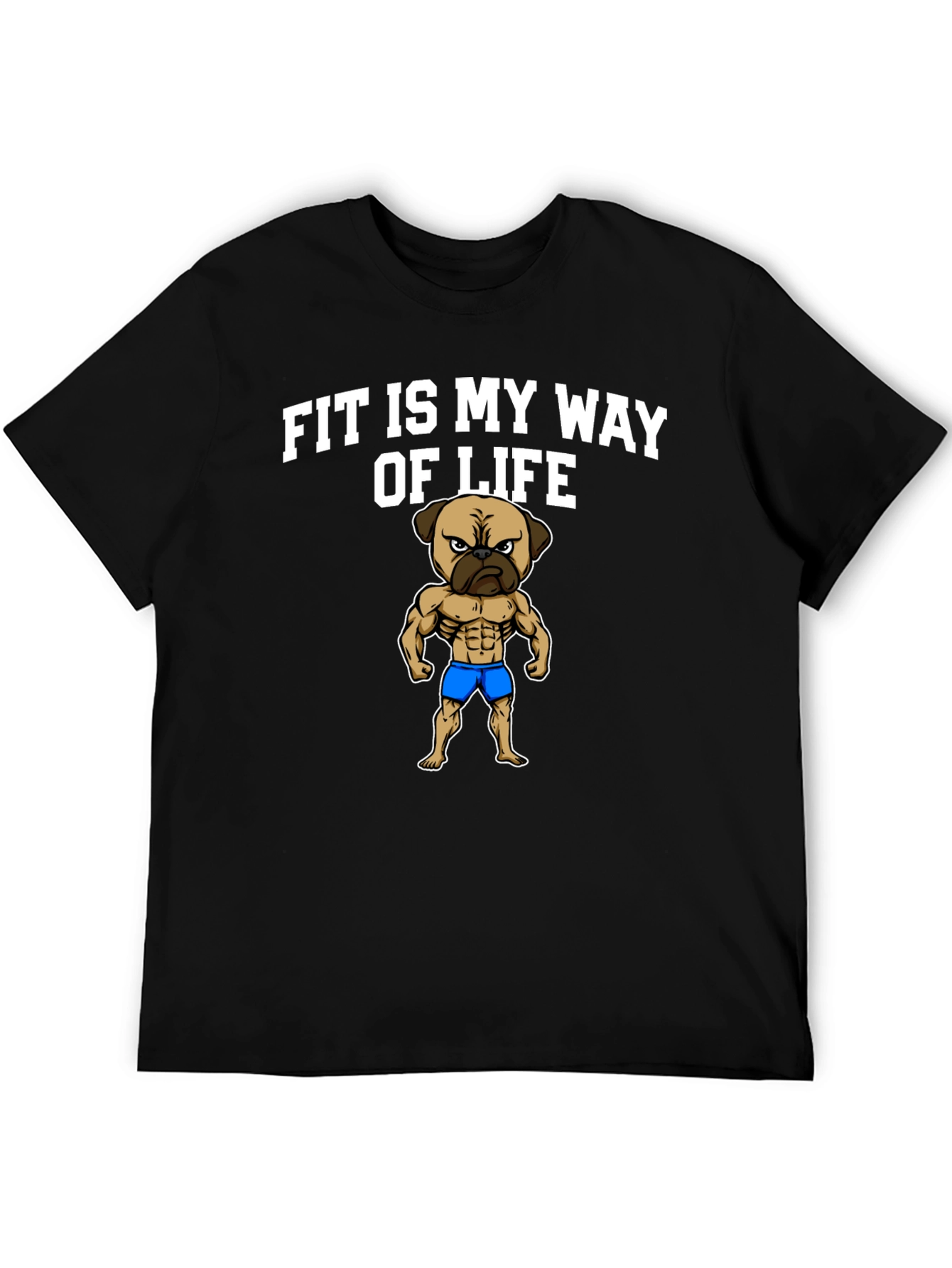 Fit Is My Way Of Life Mens Graphic Tee