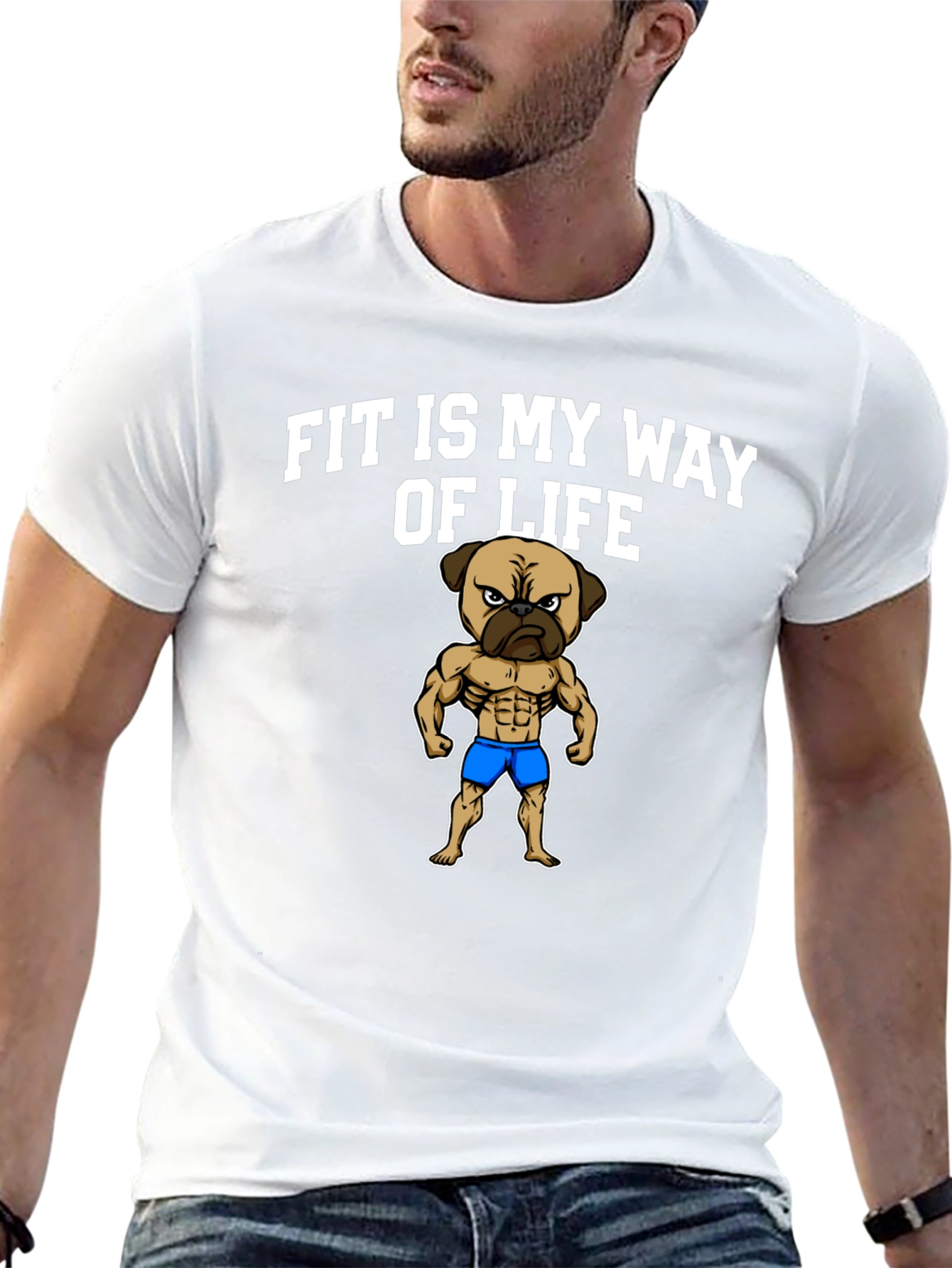 Fit Is My Way Of Life Mens Graphic Tee