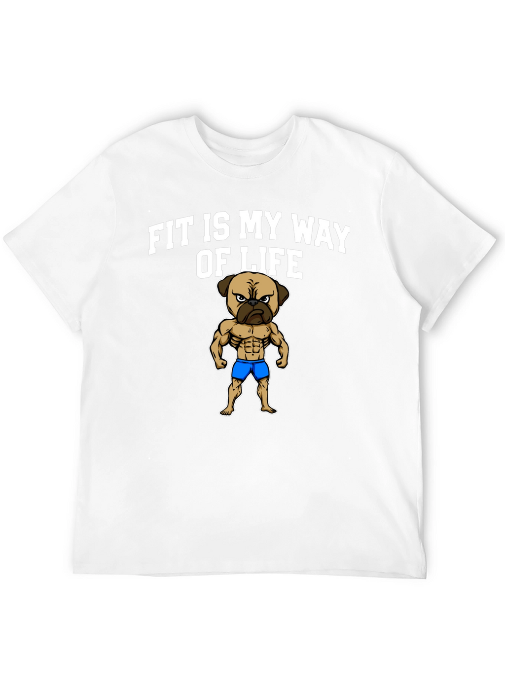 Fit Is My Way Of Life Mens Graphic Tee