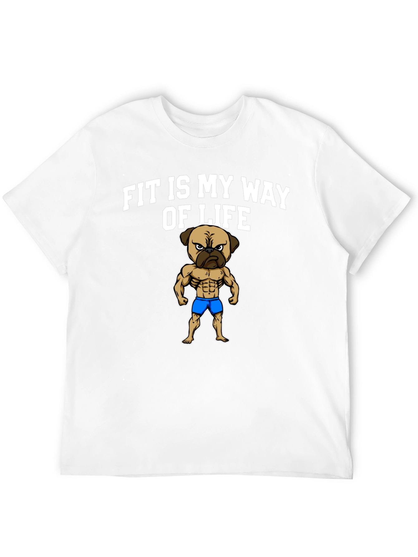 Fit Is My Way Of Life Mens Graphic Tee