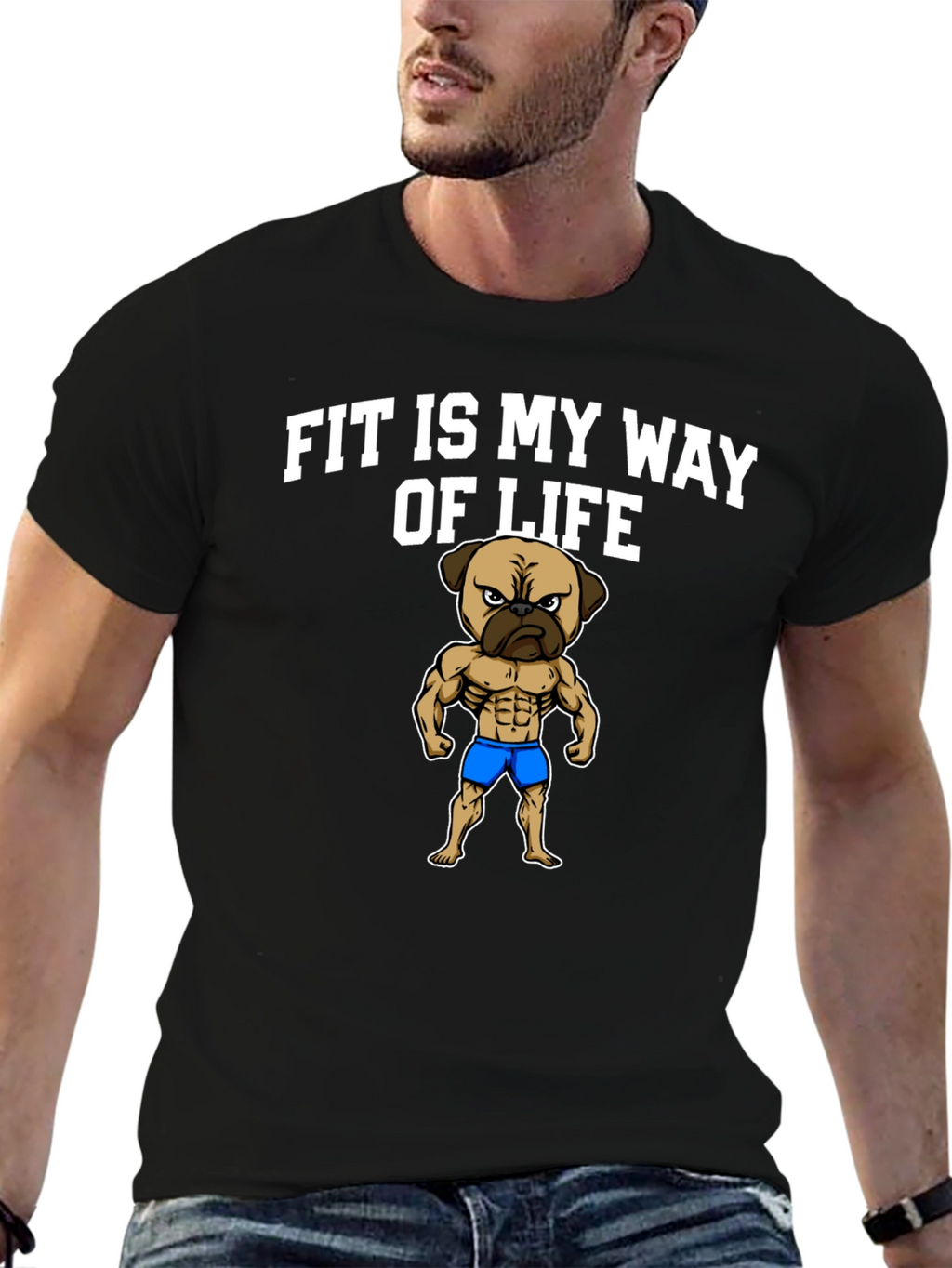 Fit Is My Way Of Life Mens Graphic Tee