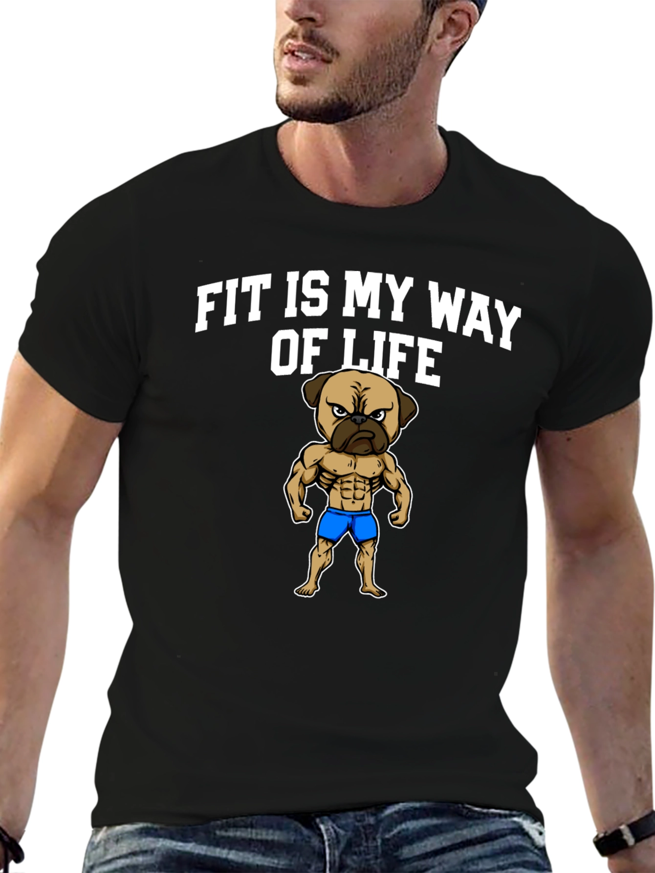 Fit Is My Way Of Life Mens Graphic Tee