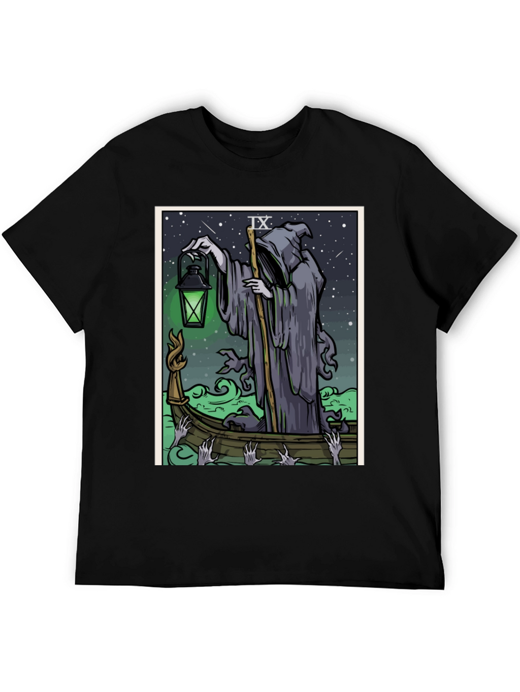 Grim Reaper Tarot Card T-Shirt
