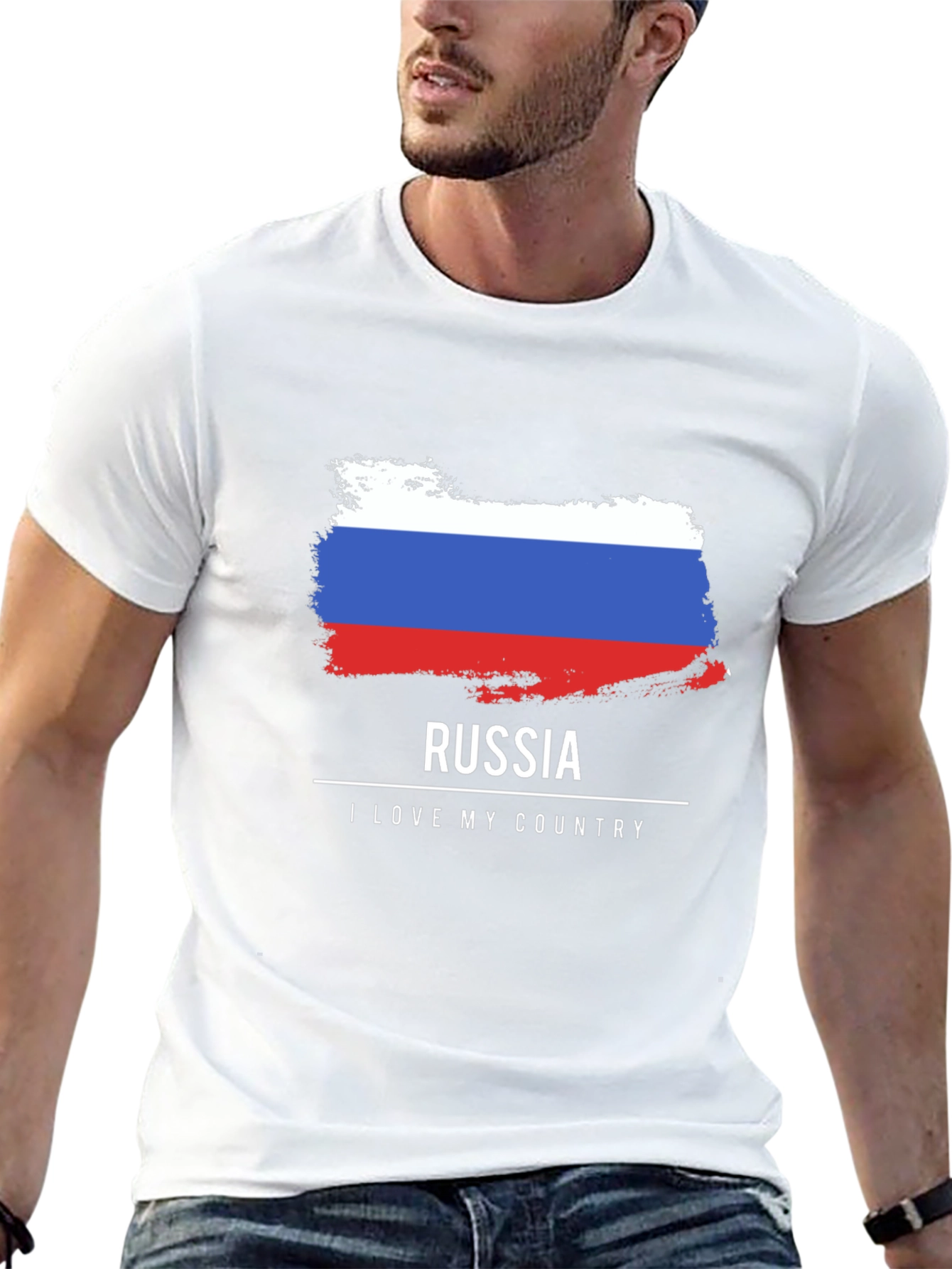 Russia Flag T-Shirt | Country Pride Tee