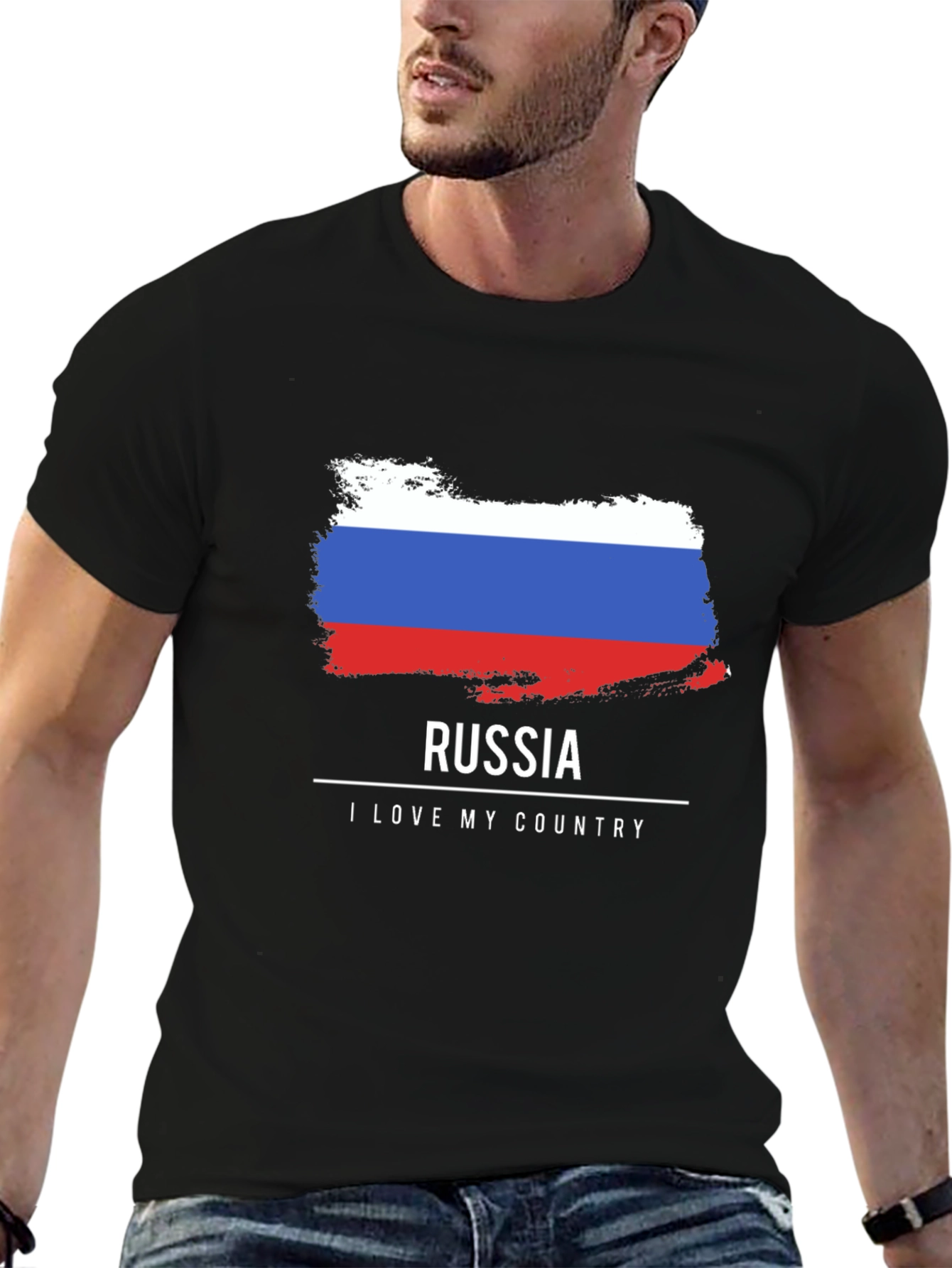 Russia Flag T-Shirt | Country Pride Tee