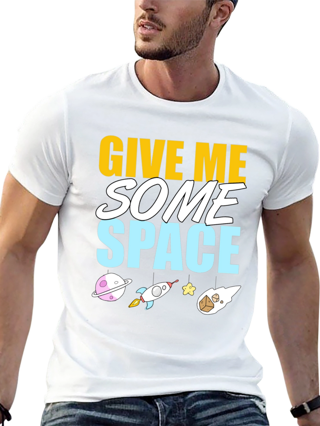 Give Me Some Space Graphic T-Shirt