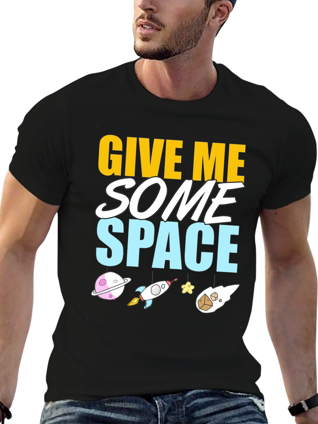 Give Me Some Space Graphic T-Shirt