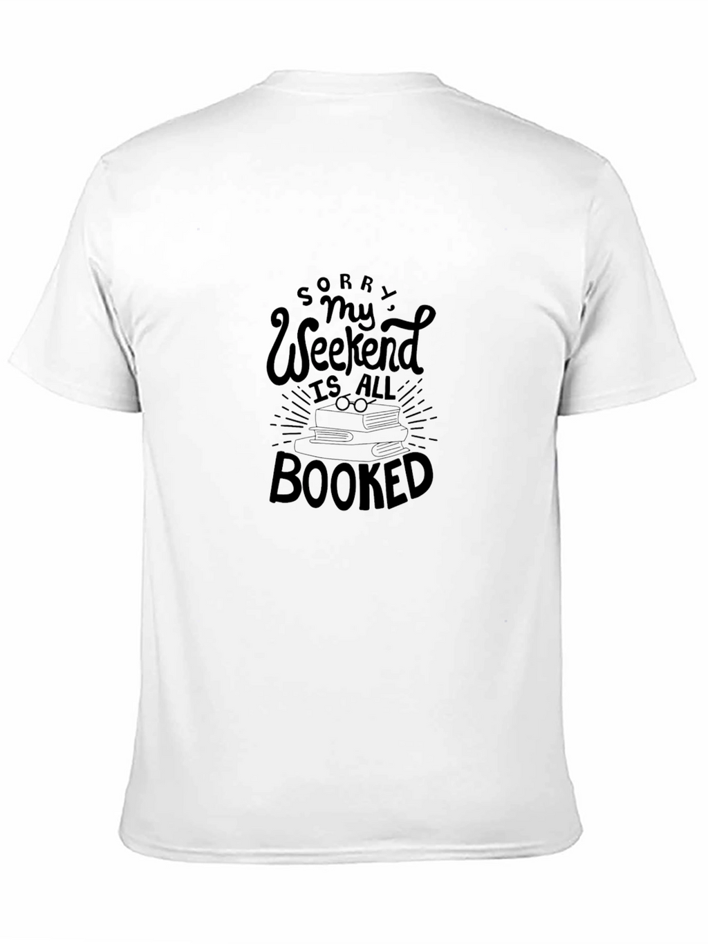 Booked Weekend Black T-Shirt