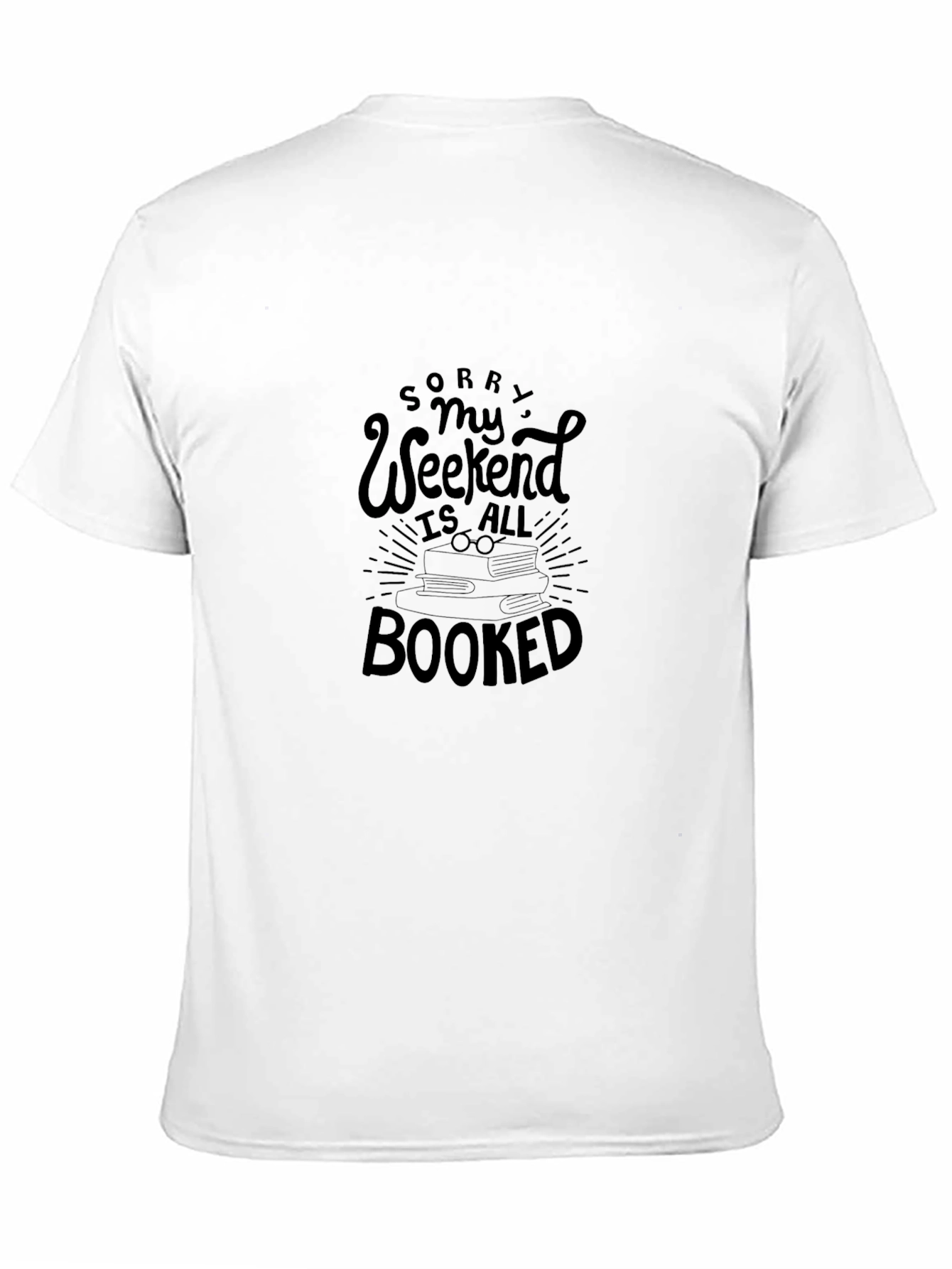 Booked Weekend Black T-Shirt