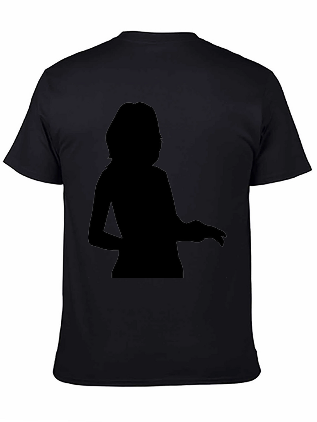 Silhouette Graphic Tee - Mens Black T-Shirt