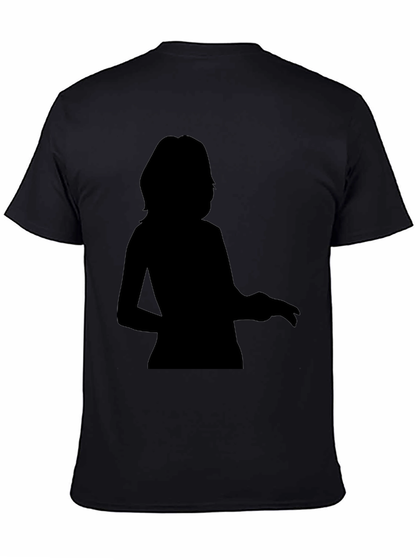 Silhouette Graphic Tee - Mens Black T-Shirt