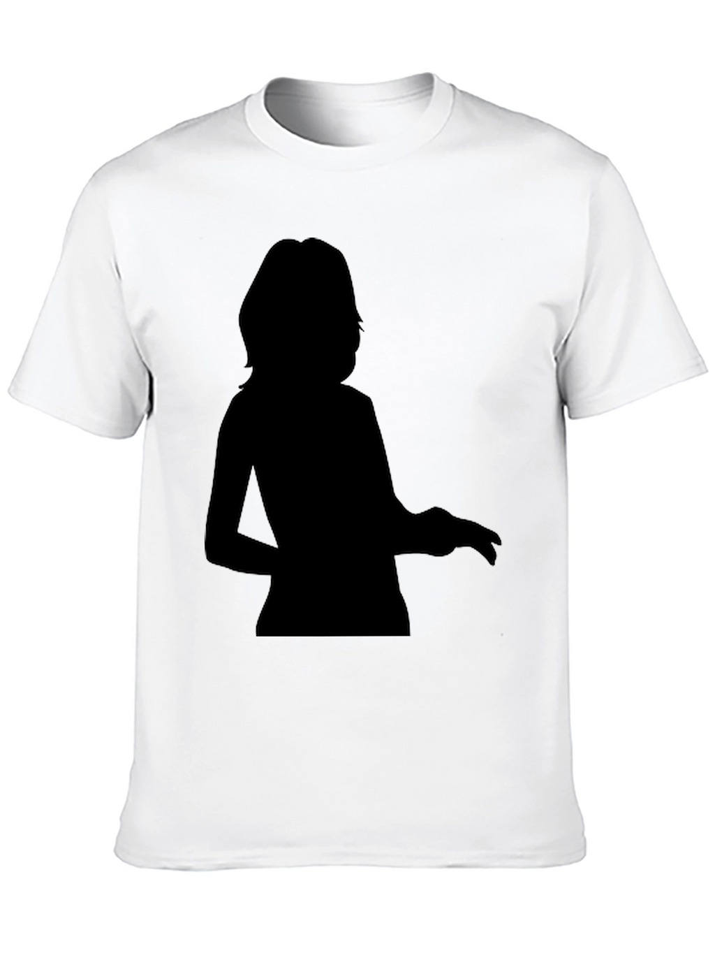 Silhouette Graphic Tee - Mens Black T-Shirt