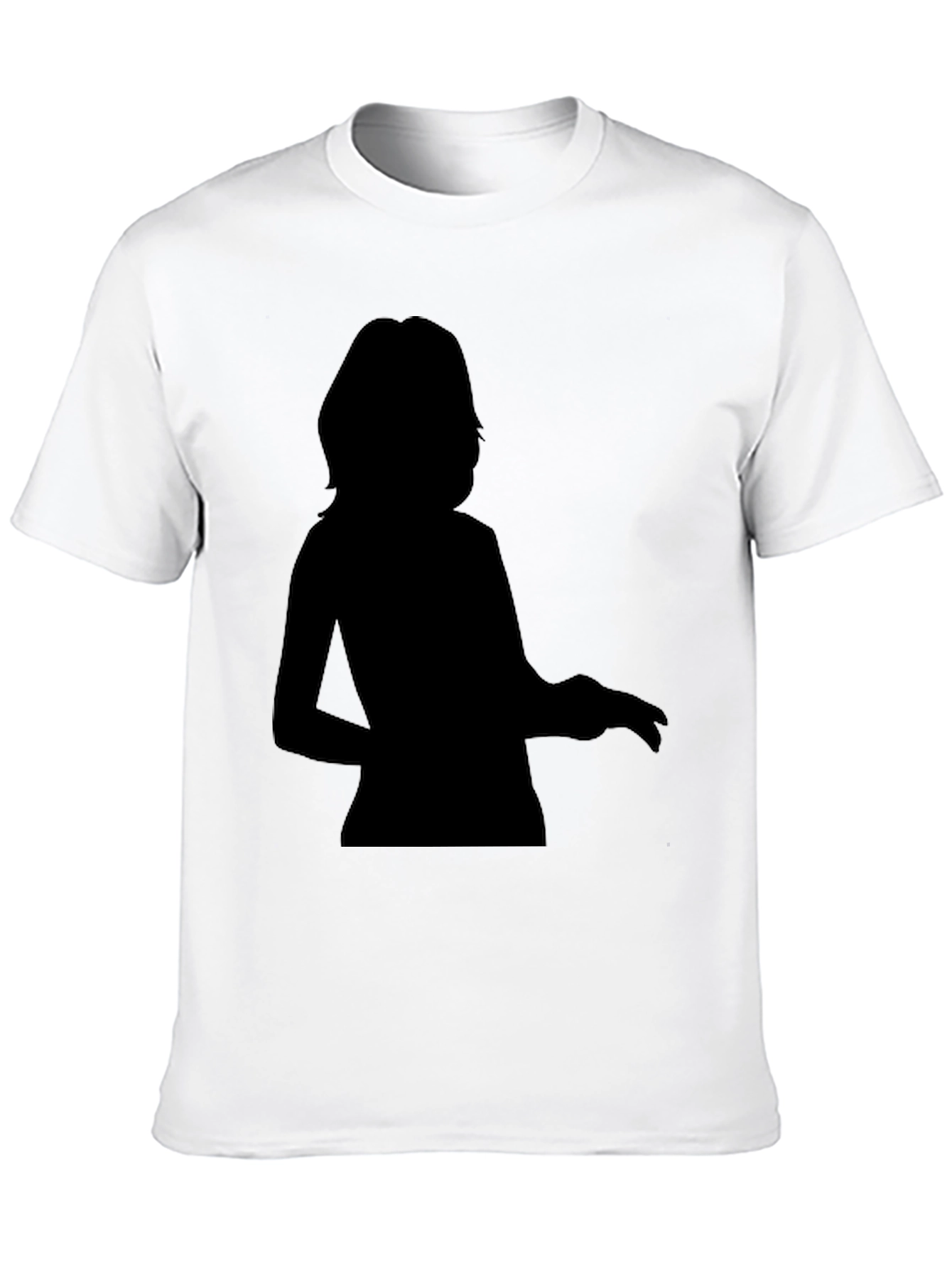 Silhouette Graphic Tee - Mens Black T-Shirt