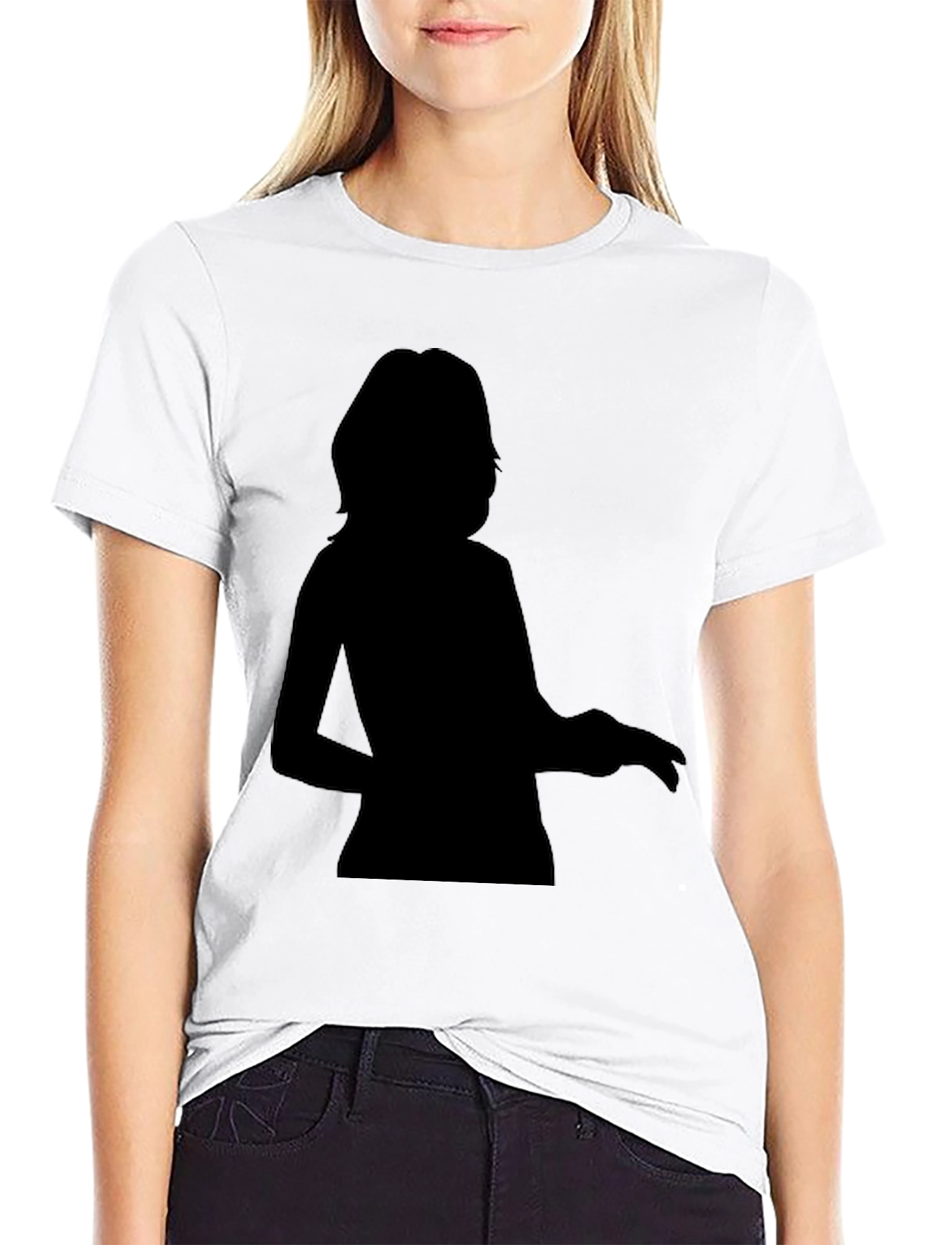 Silhouette Graphic Tee - Mens Black T-Shirt