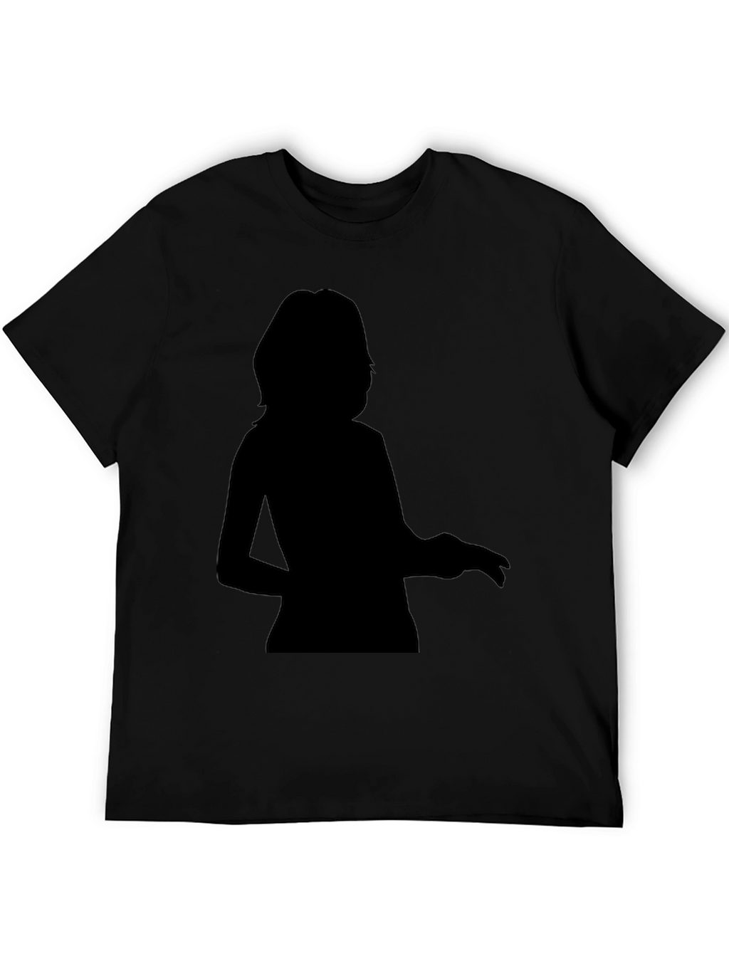 Silhouette Graphic Tee - Mens Black T-Shirt