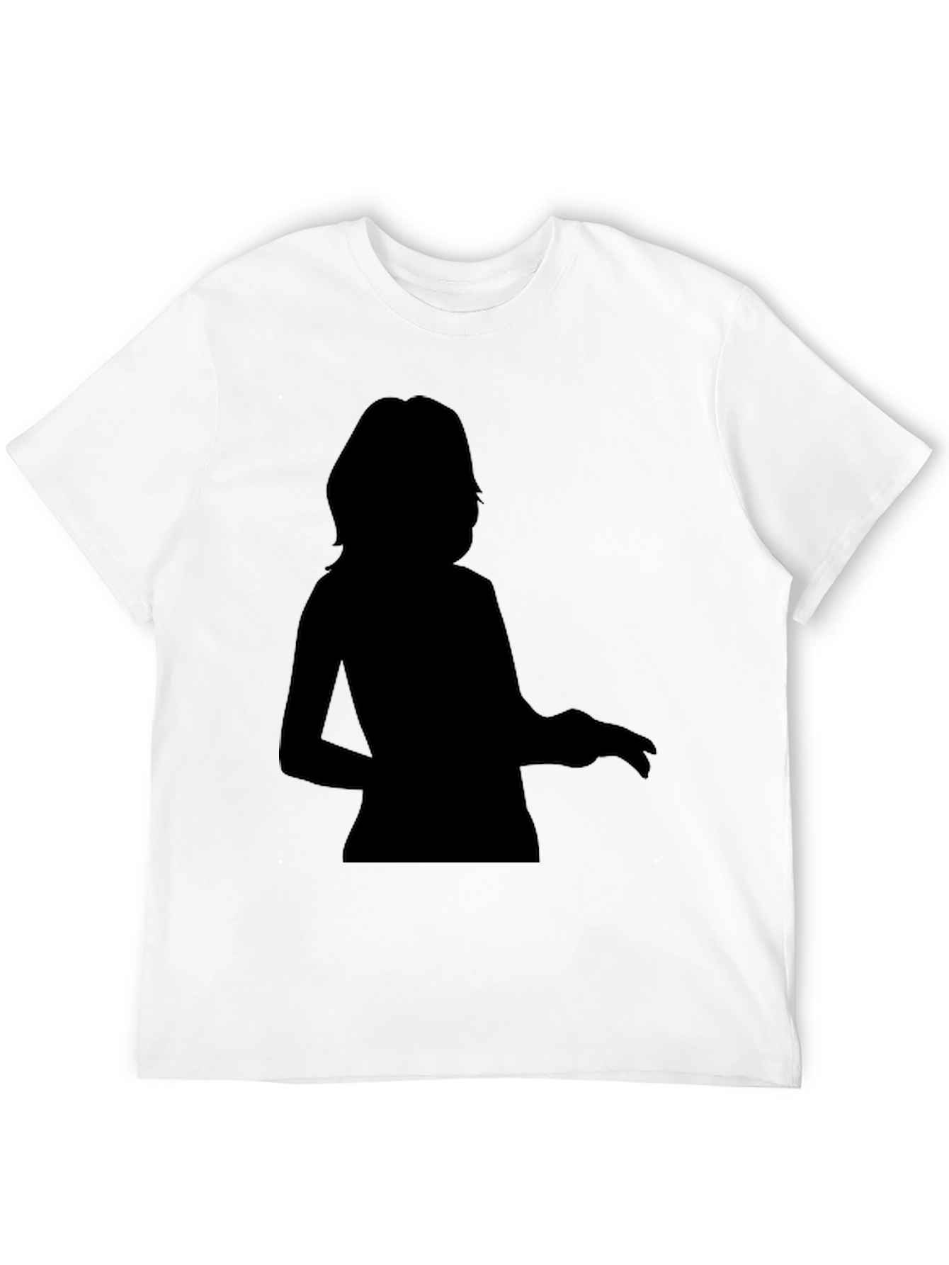 Silhouette Graphic Tee - Mens Black T-Shirt