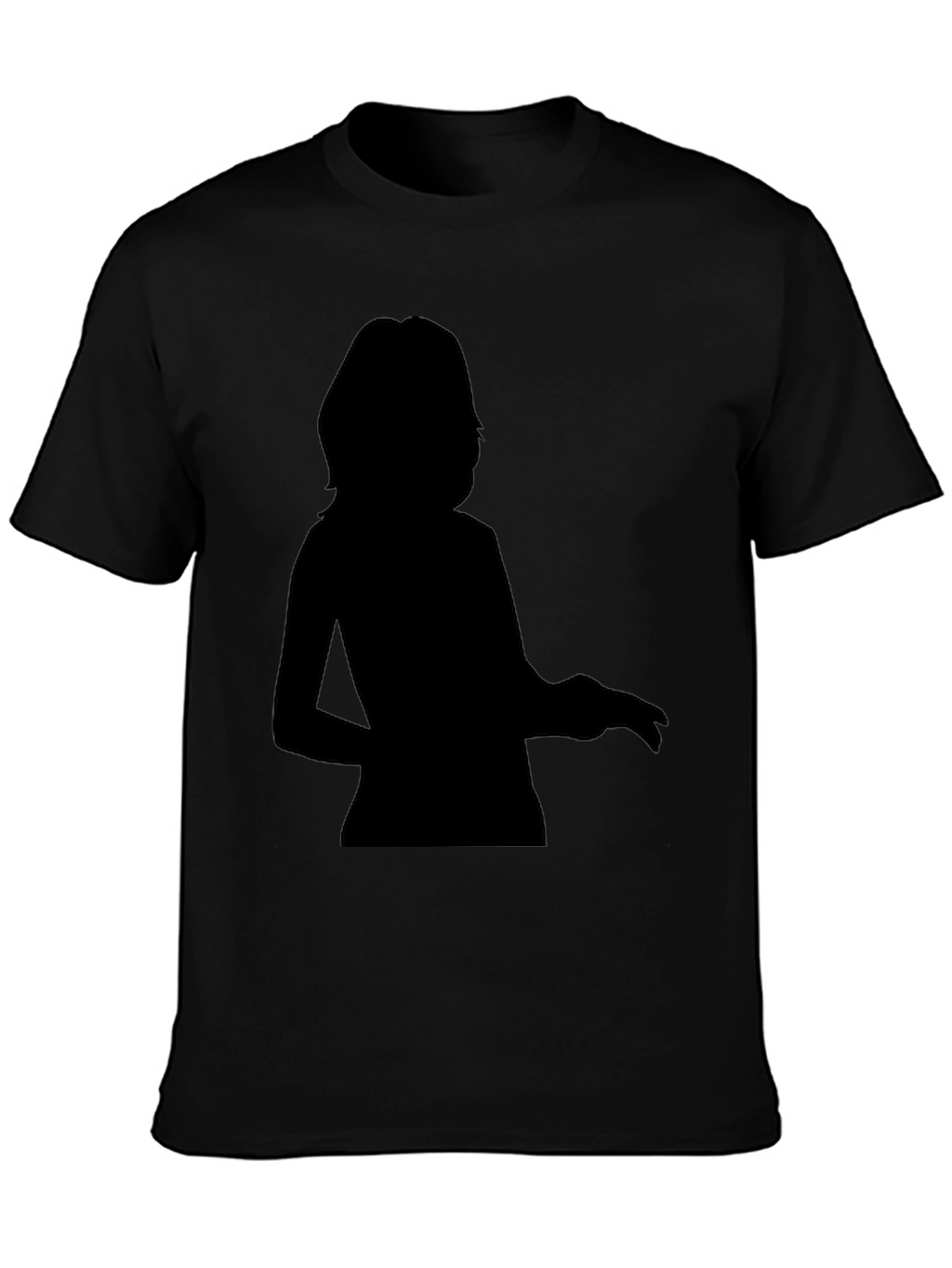 Silhouette Graphic Tee - Mens Black T-Shirt