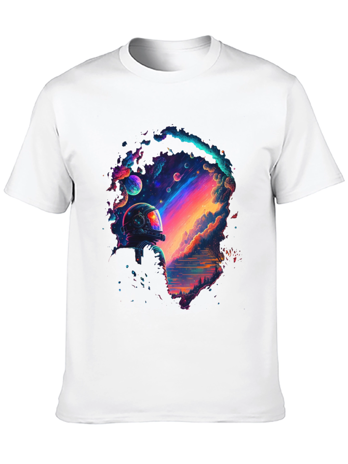 Cosmic Astronaut T-Shirt - Explore the Universe in Style