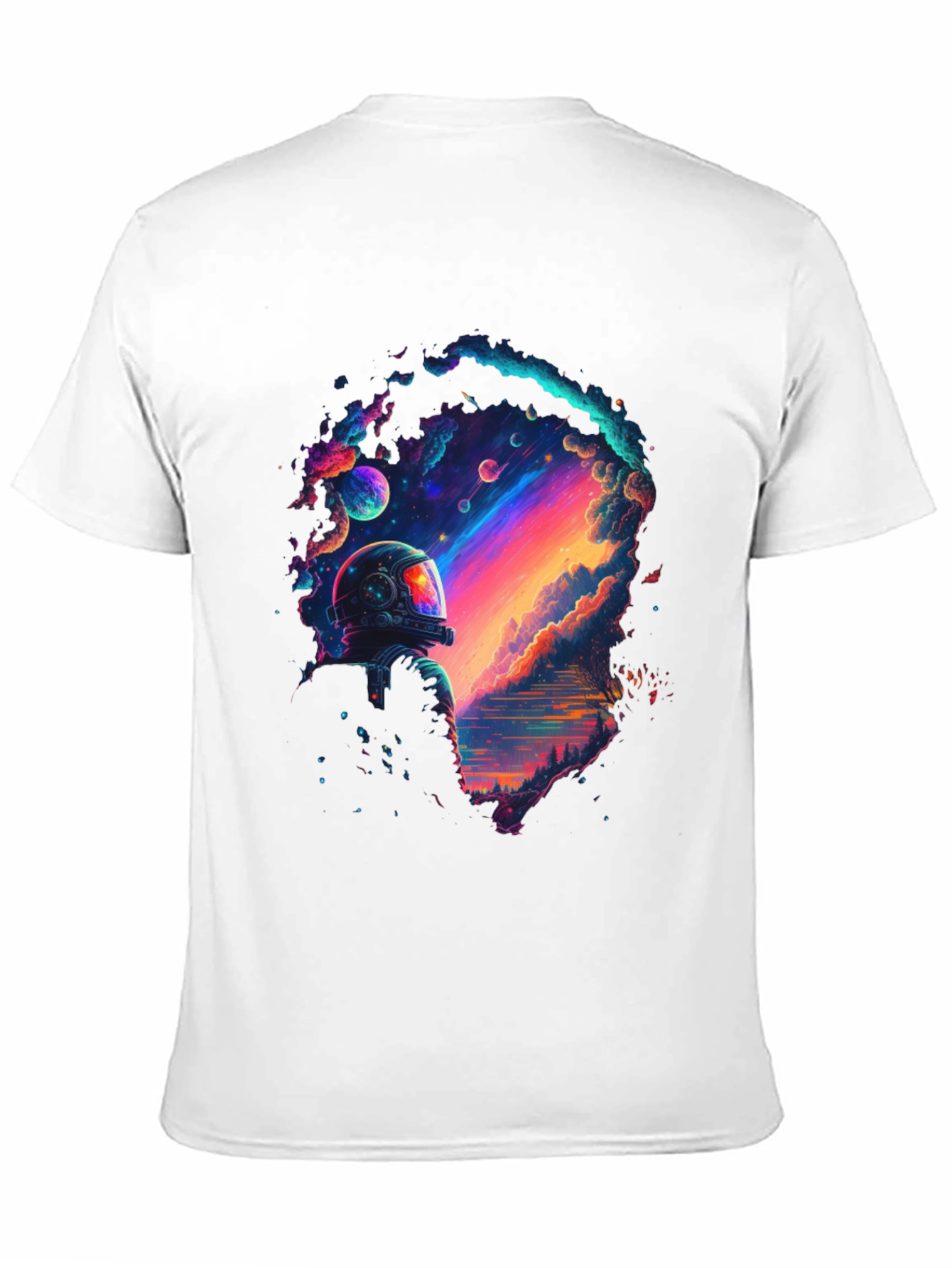 Cosmic Astronaut T-Shirt - Explore the Universe in Style