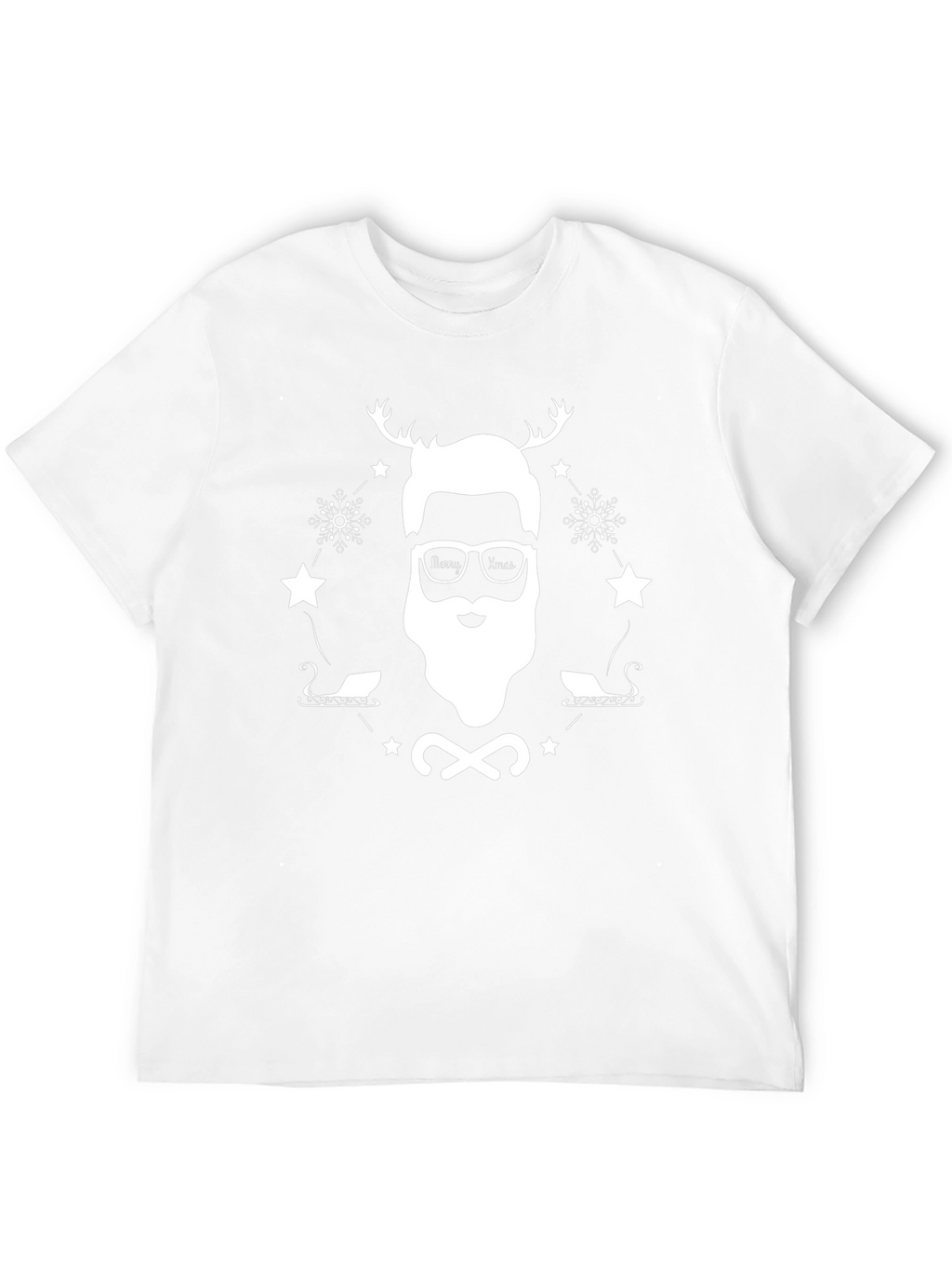 Mens Novelty Christmas Graphic T-Shirt