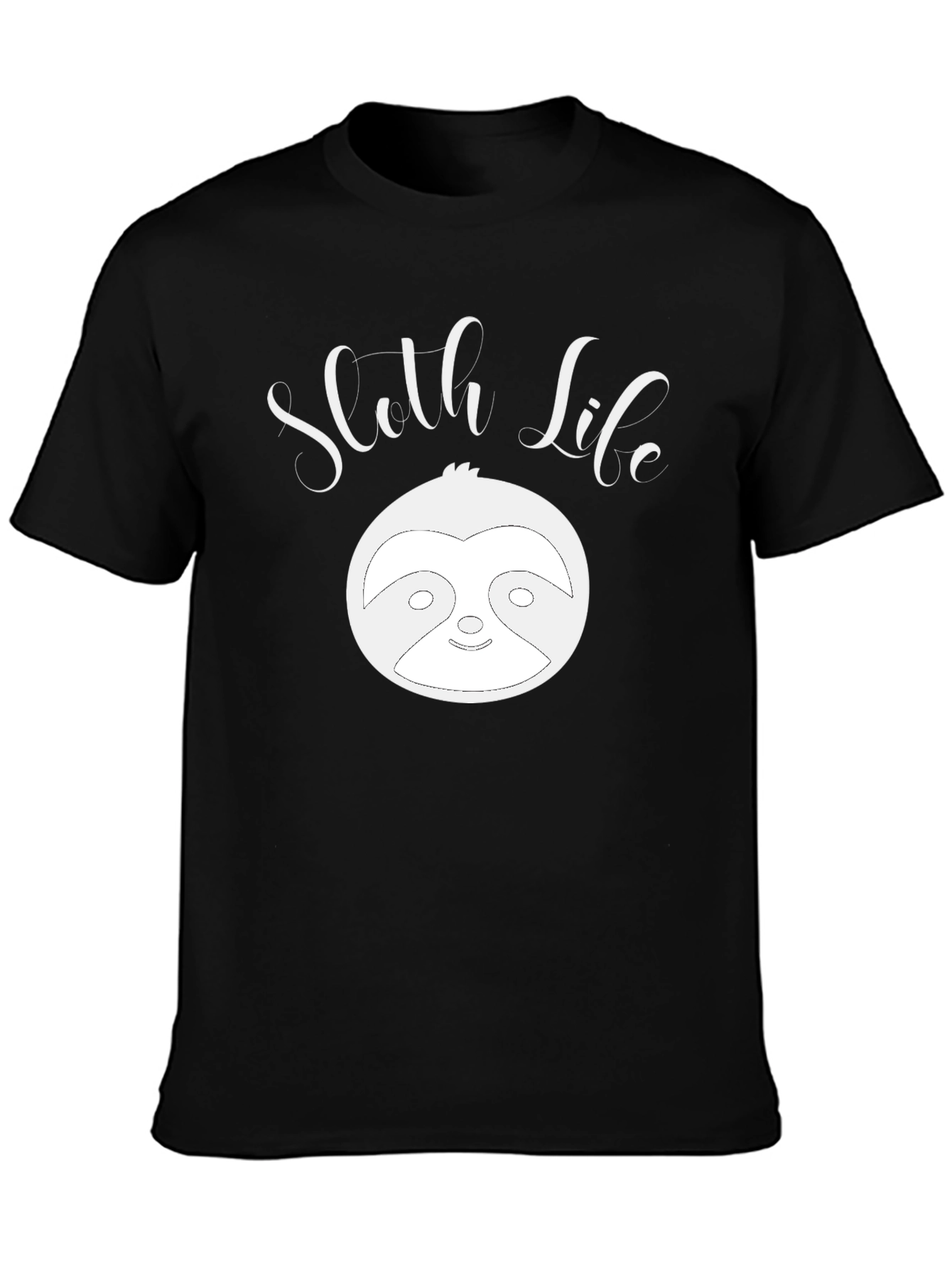 Sloth Life Graphic T-Shirt - Relaxed Comfort