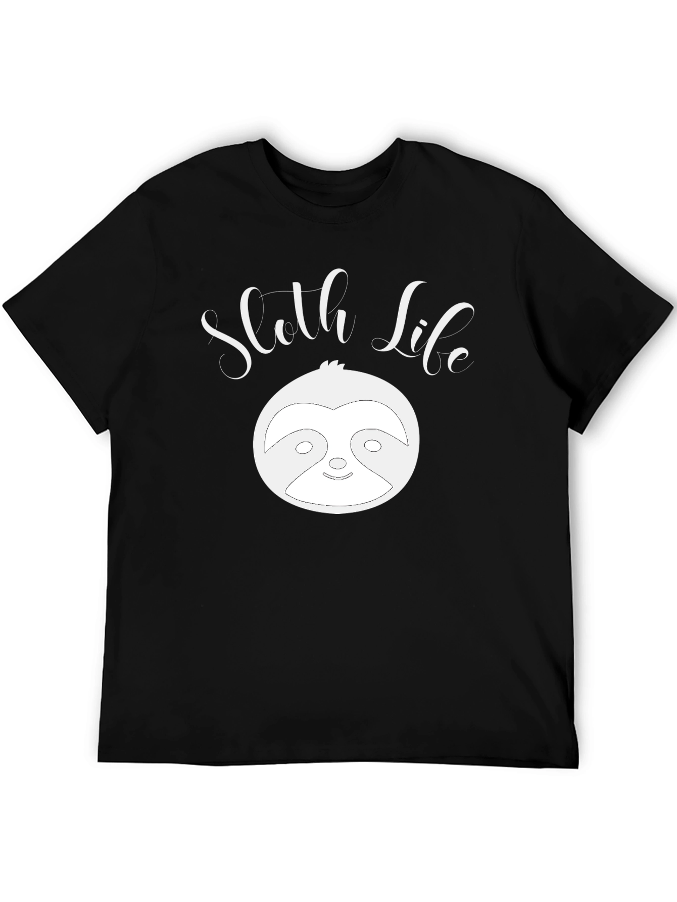Sloth Life Graphic T-Shirt - Relaxed Comfort