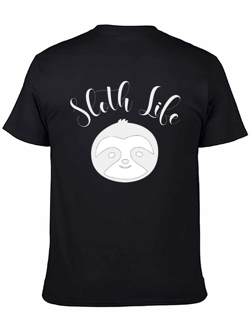 Sloth Life Graphic T-Shirt - Relaxed Comfort