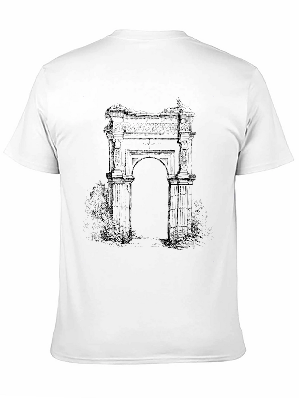 Architectural Arch Graphic Tee - Black