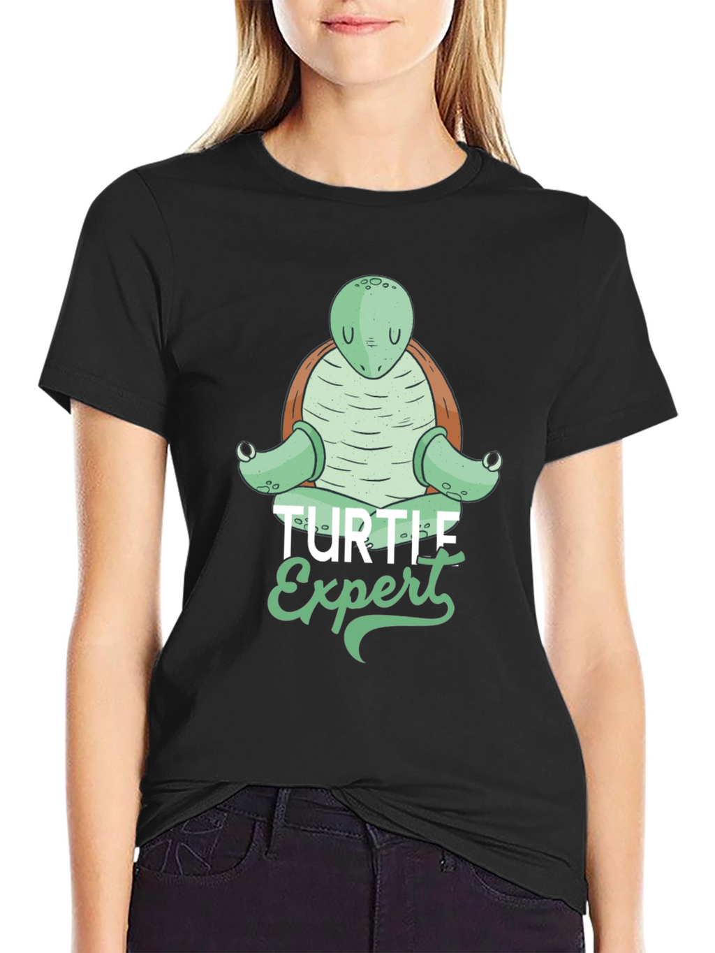 Turtle Expert Graphic Tee - Mens Black T-Shirt