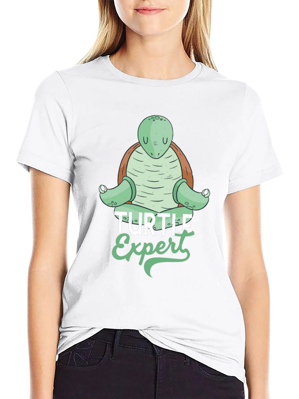 Turtle Expert Graphic Tee - Mens Black T-Shirt