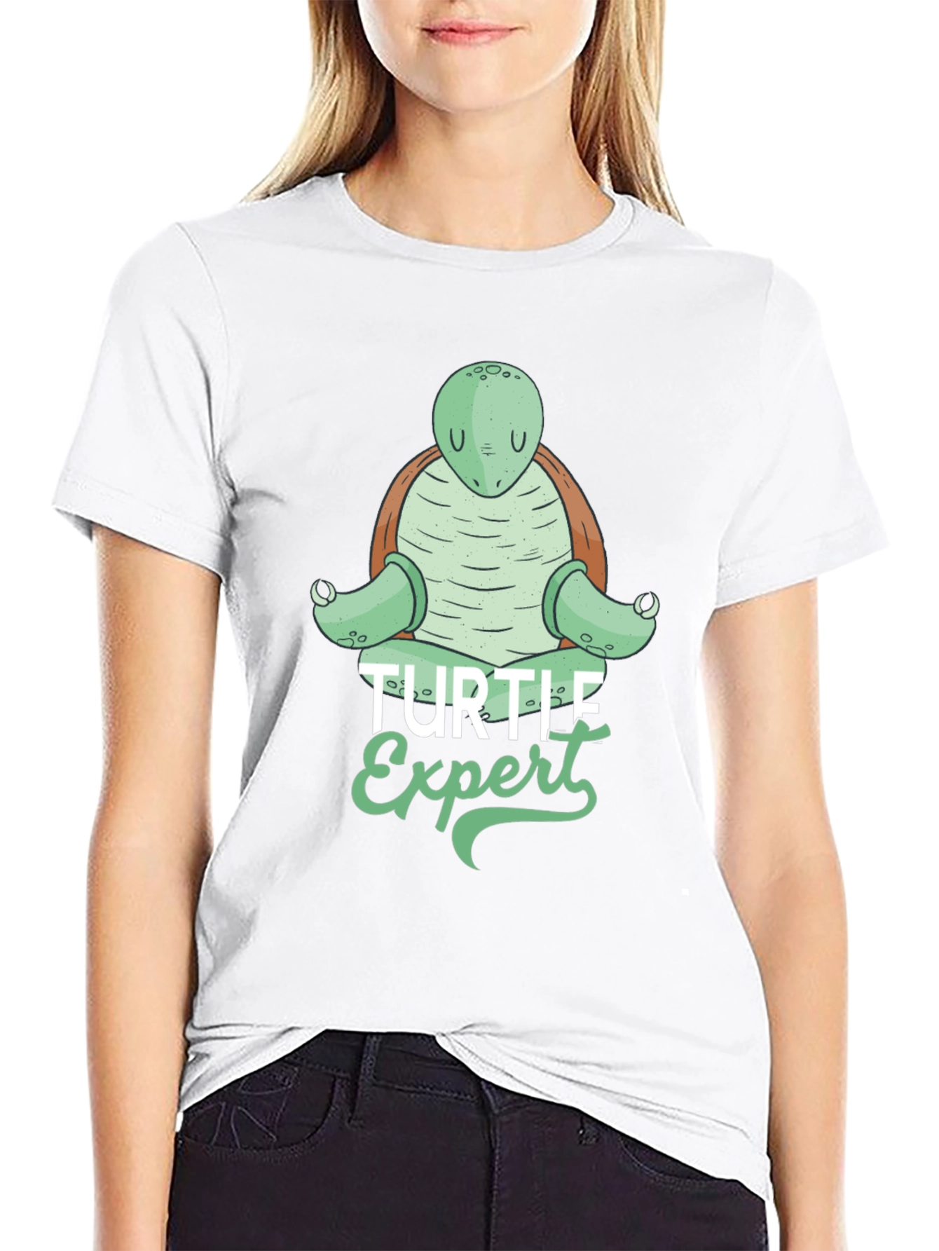 Turtle Expert Graphic Tee - Mens Black T-Shirt