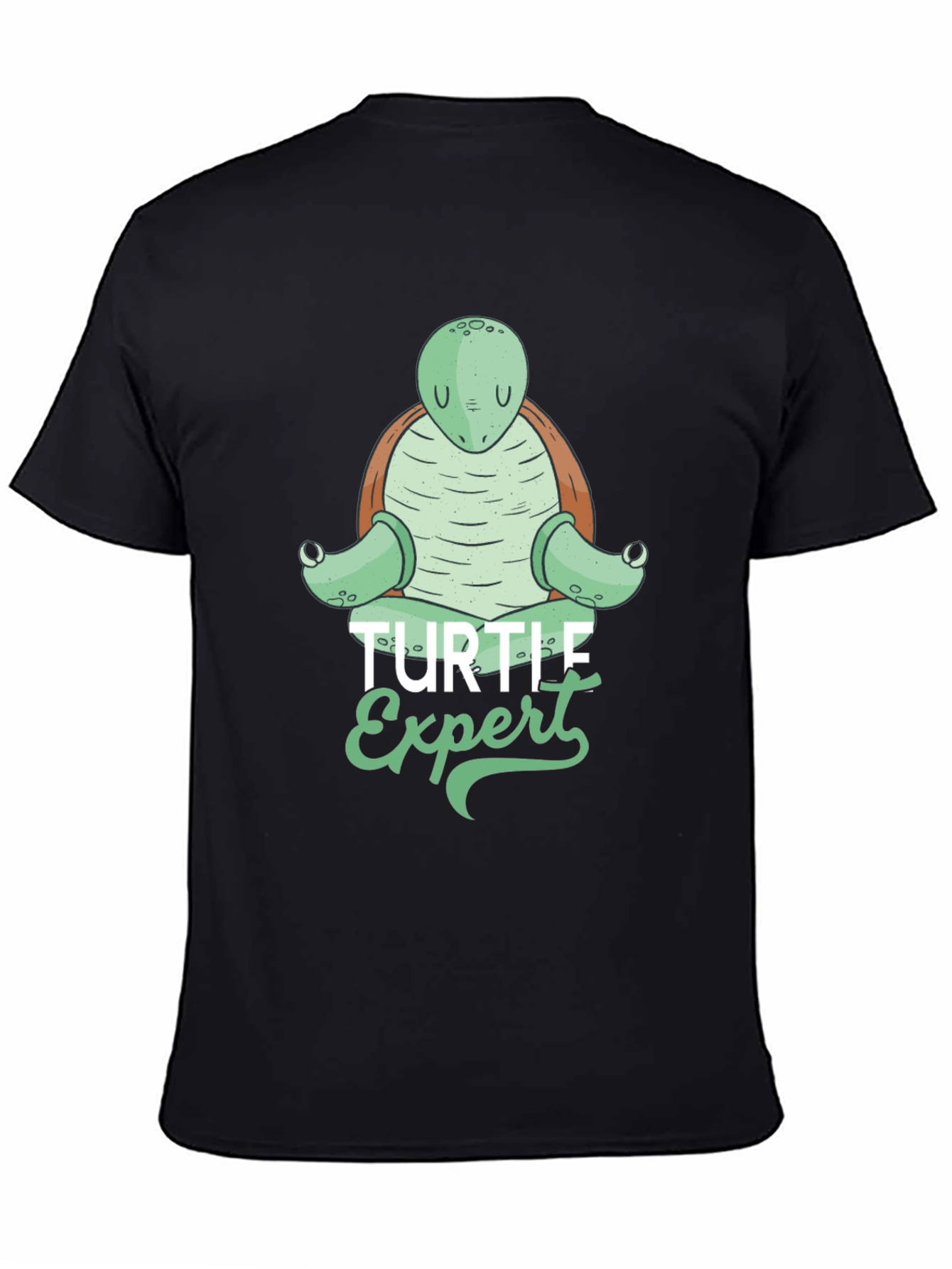 Turtle Expert Graphic Tee - Mens Black T-Shirt