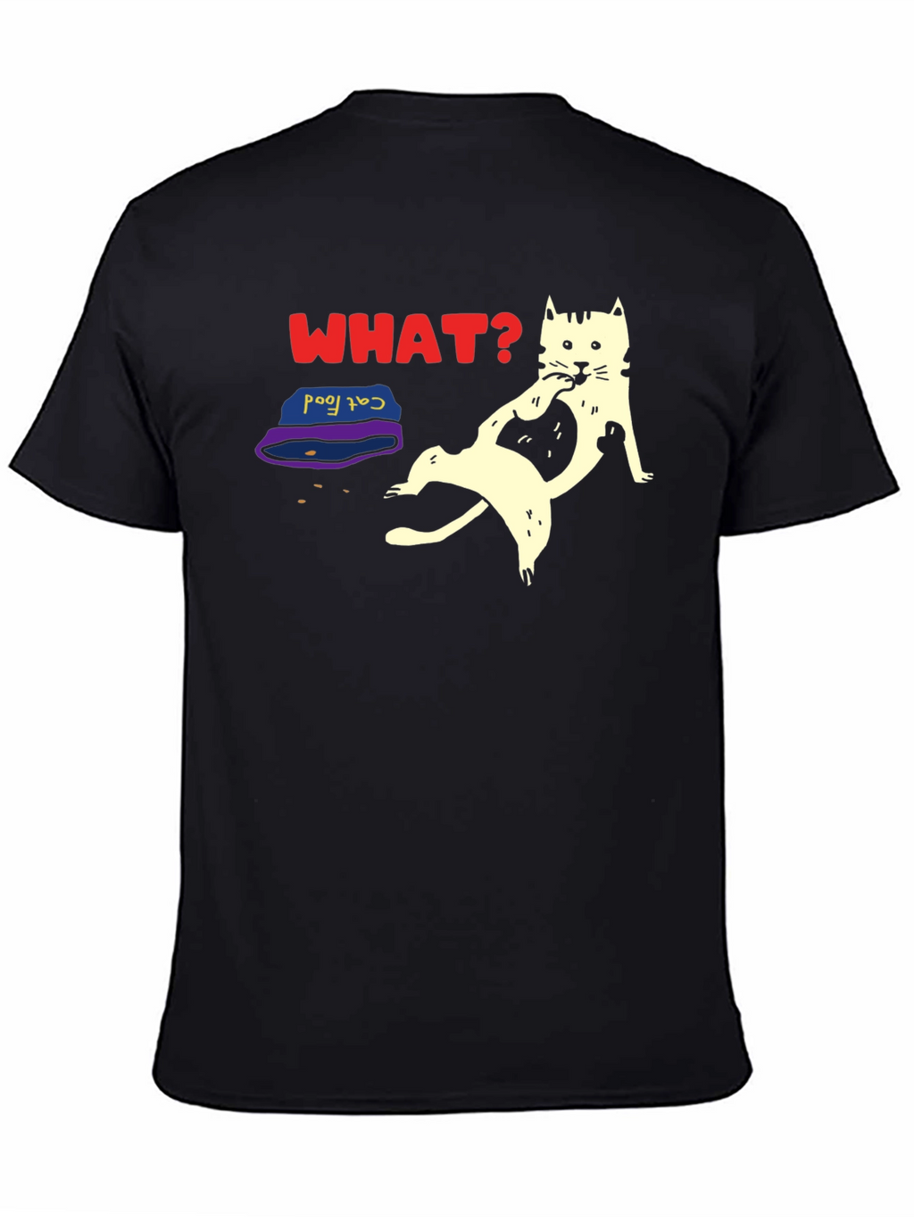 Funny Cat What? T-Shirt