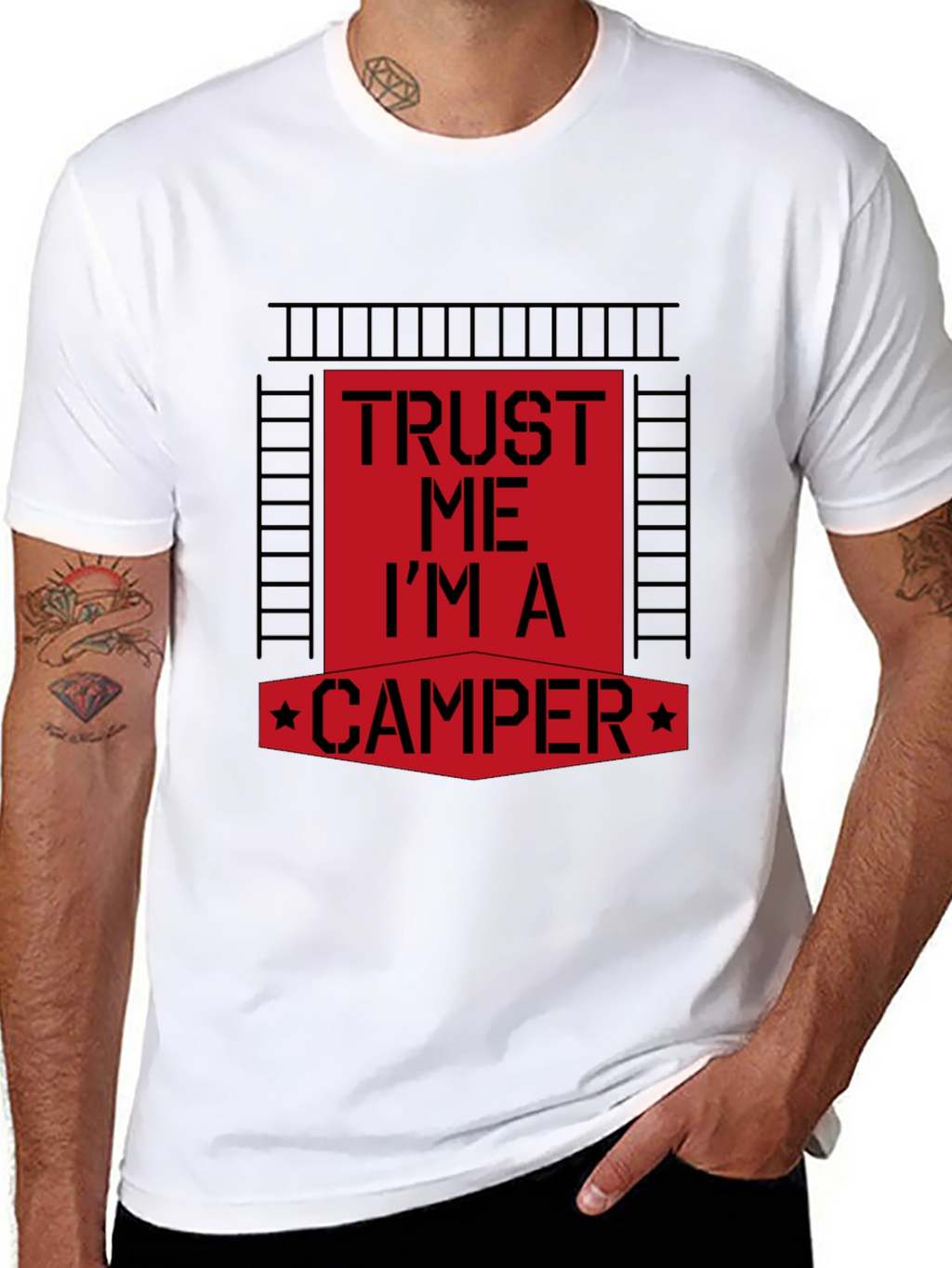 Trust Me Im a Camper Graphic Tee