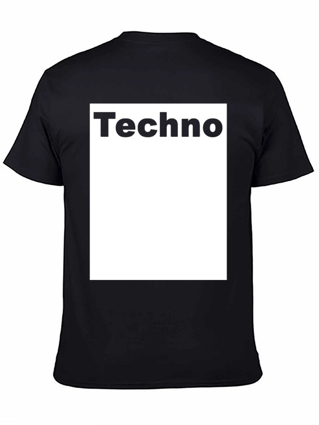 Techno Music T-Shirt - Classic Black Tee