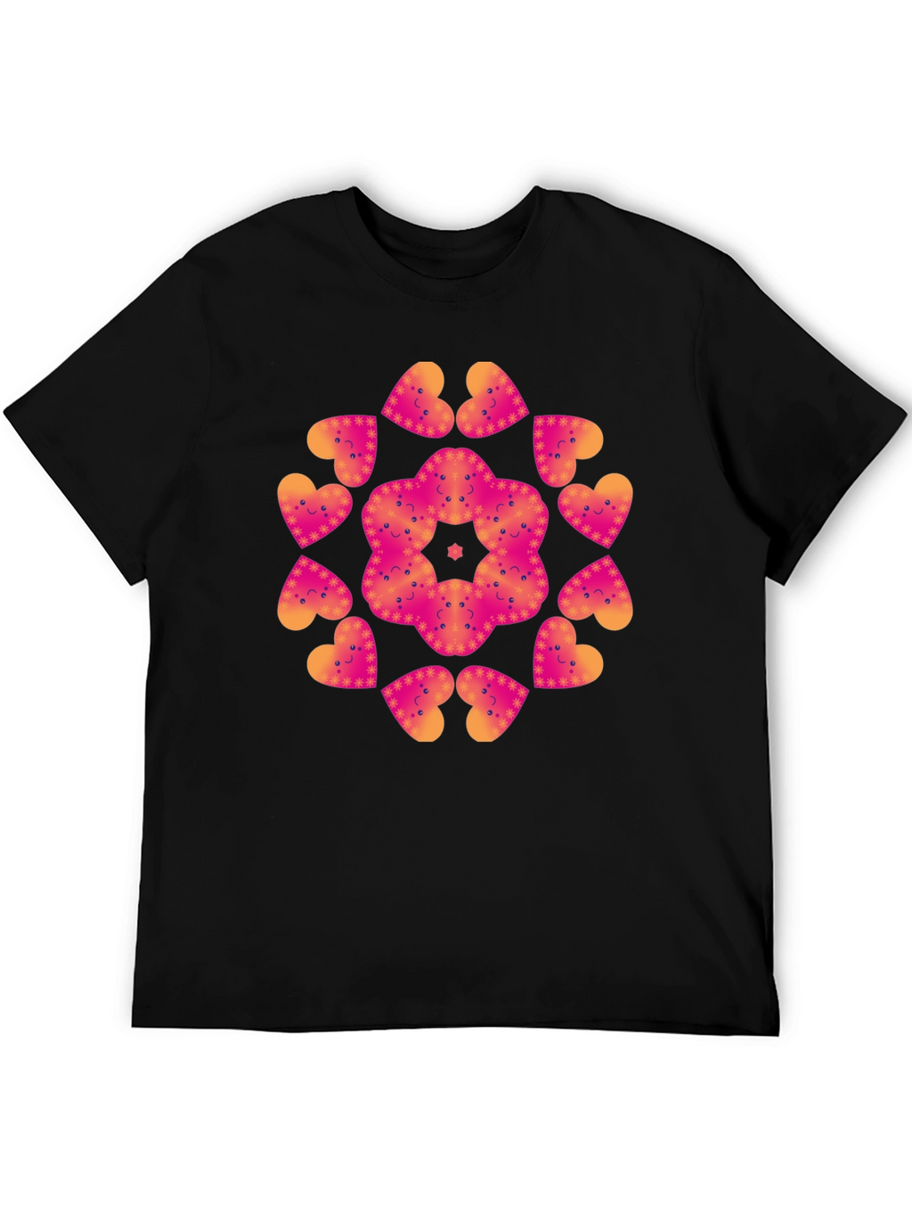 Heart Mandala Graphic Tee