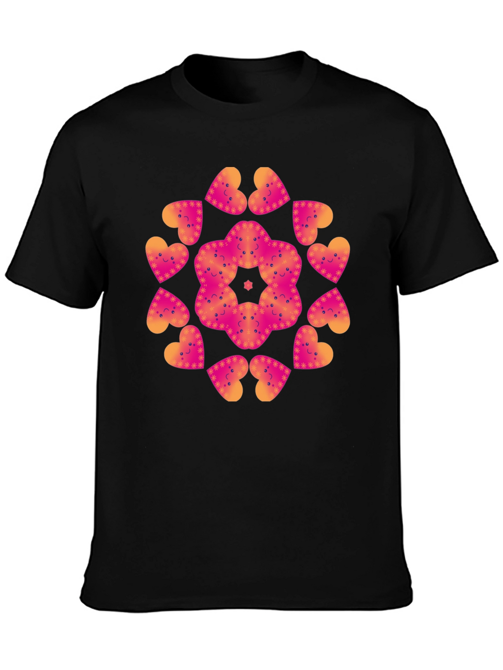 Heart Mandala Graphic Tee
