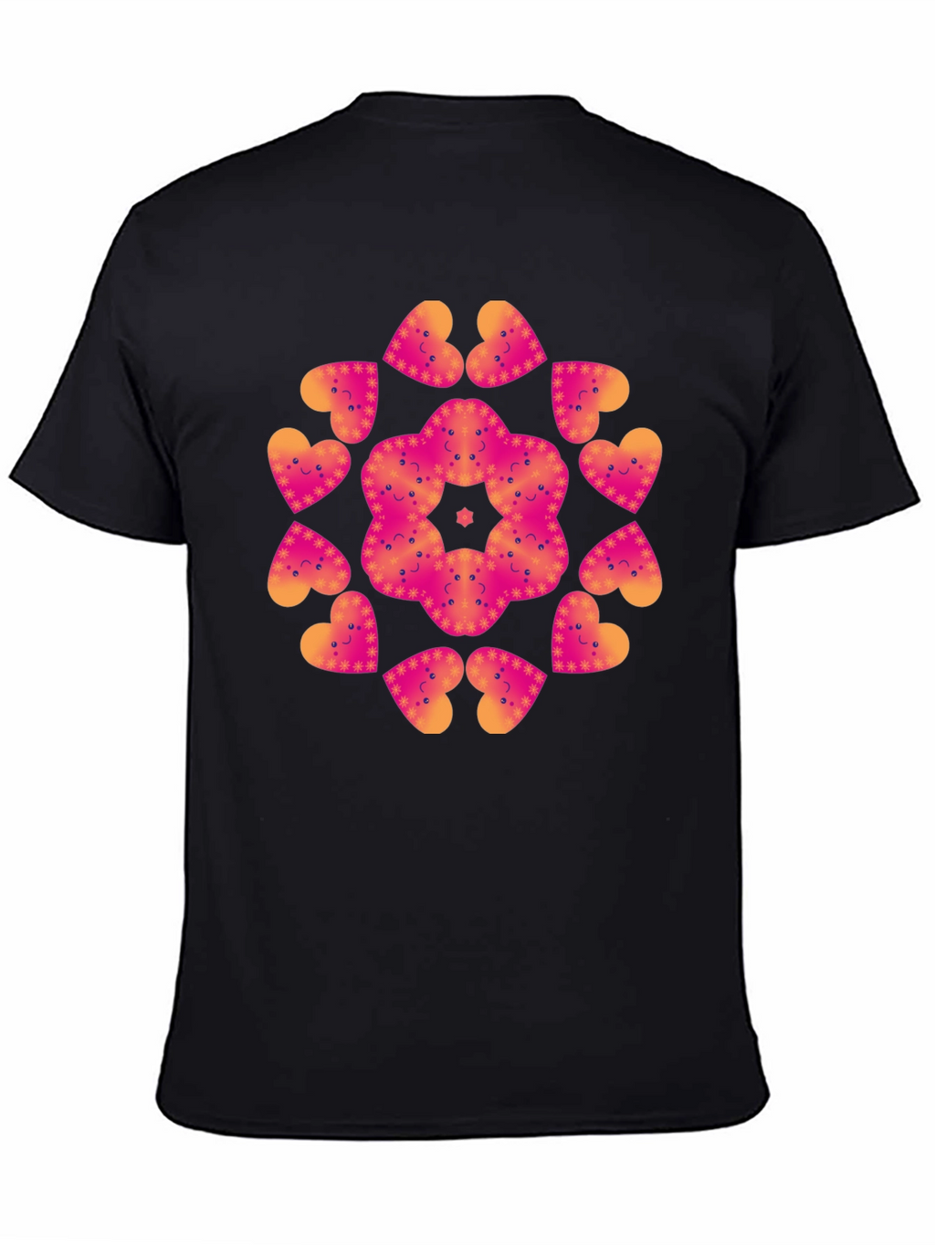 Heart Mandala Graphic Tee