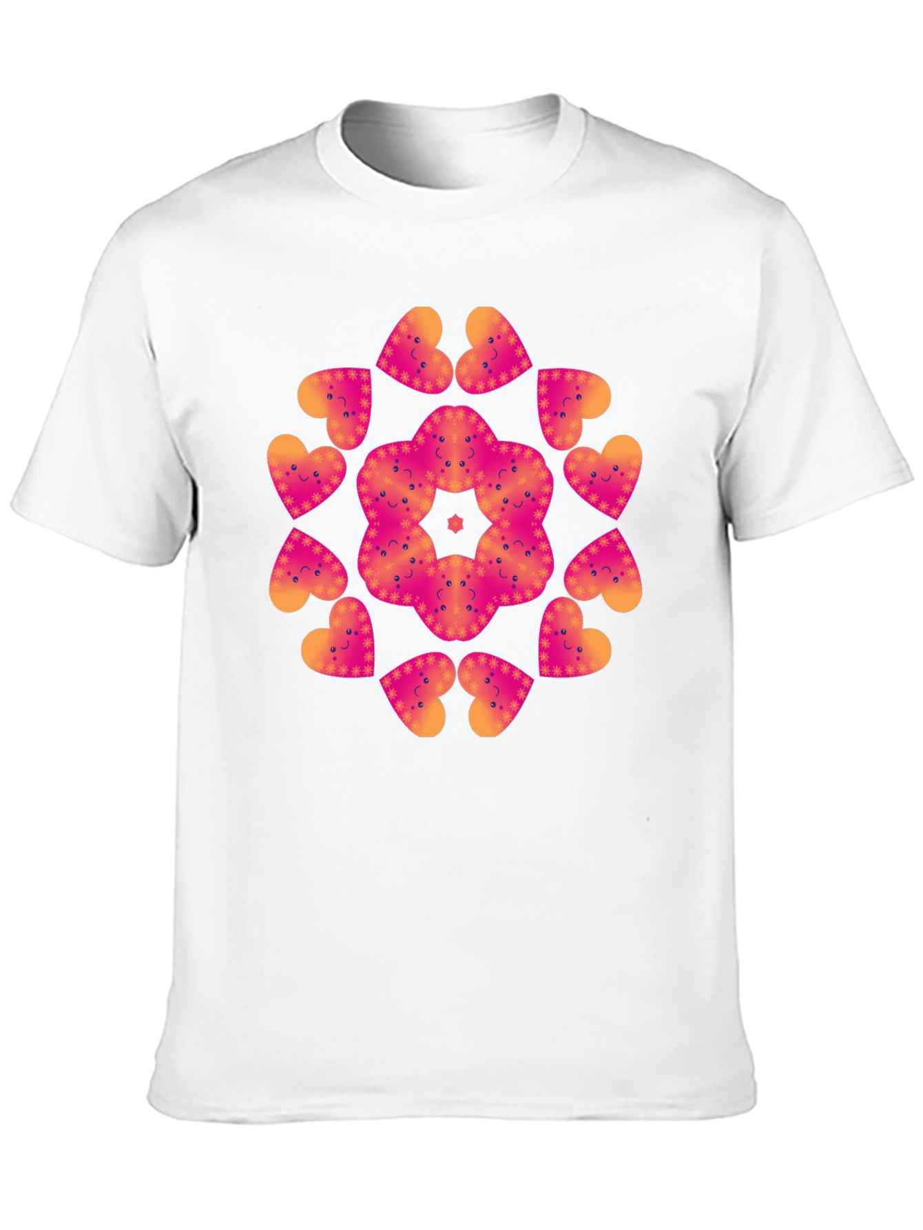 Heart Mandala Graphic Tee