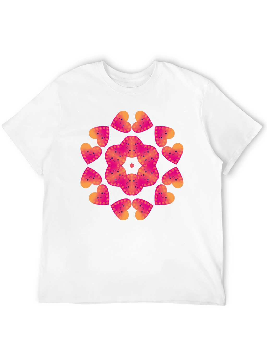 Heart Mandala Graphic Tee