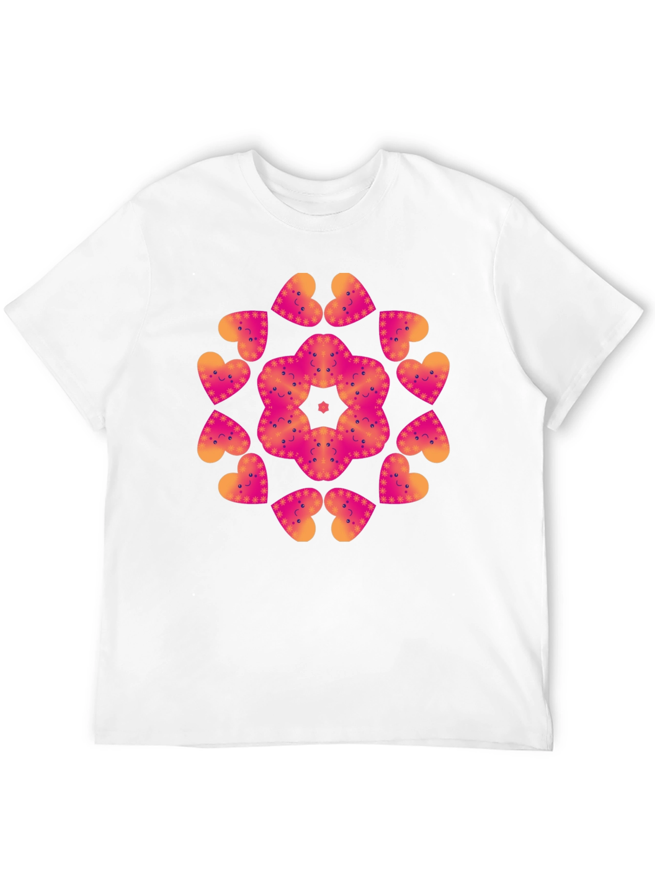 Heart Mandala Graphic Tee