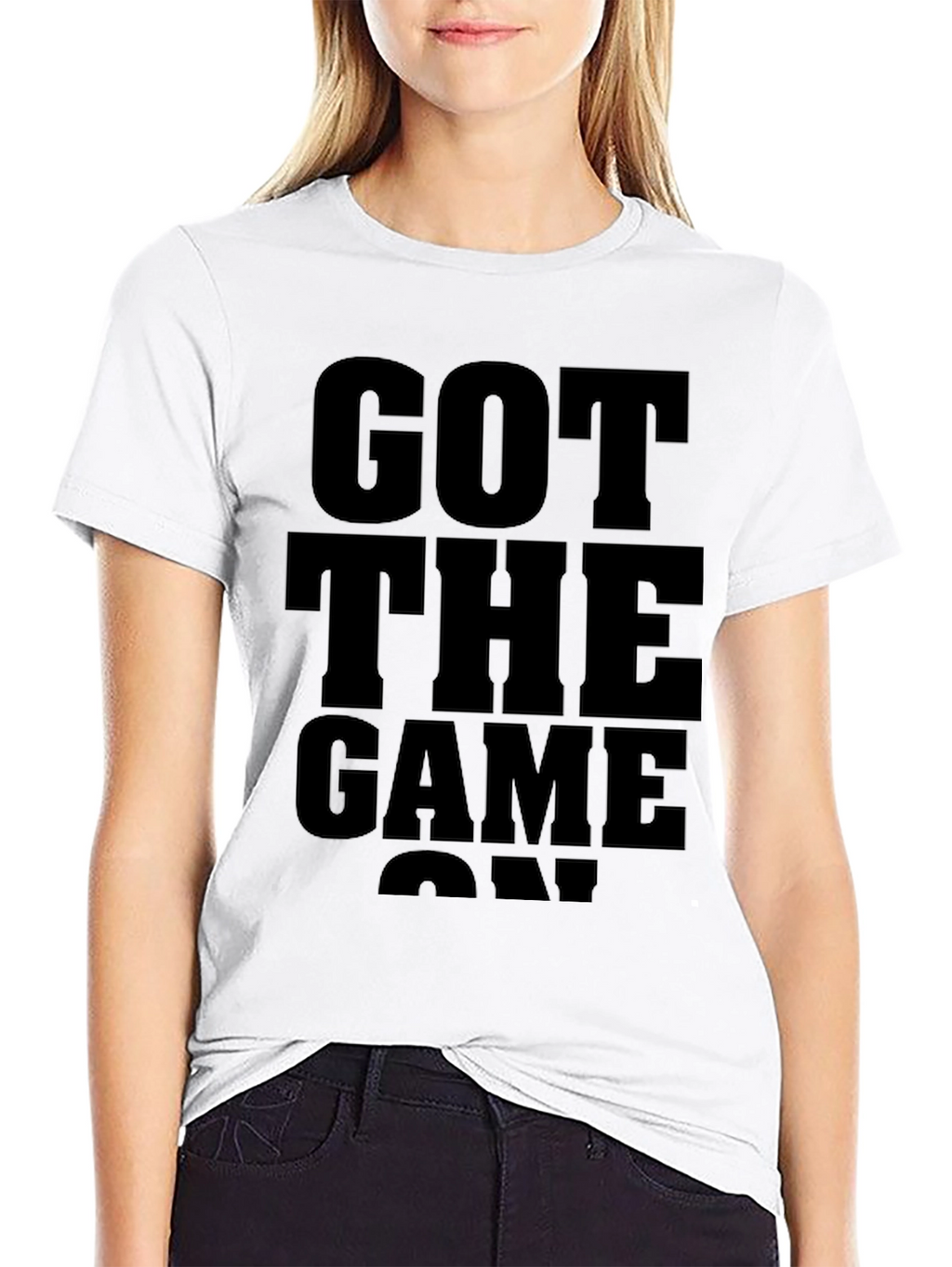 Got Game On Black Graphic T-Shirt