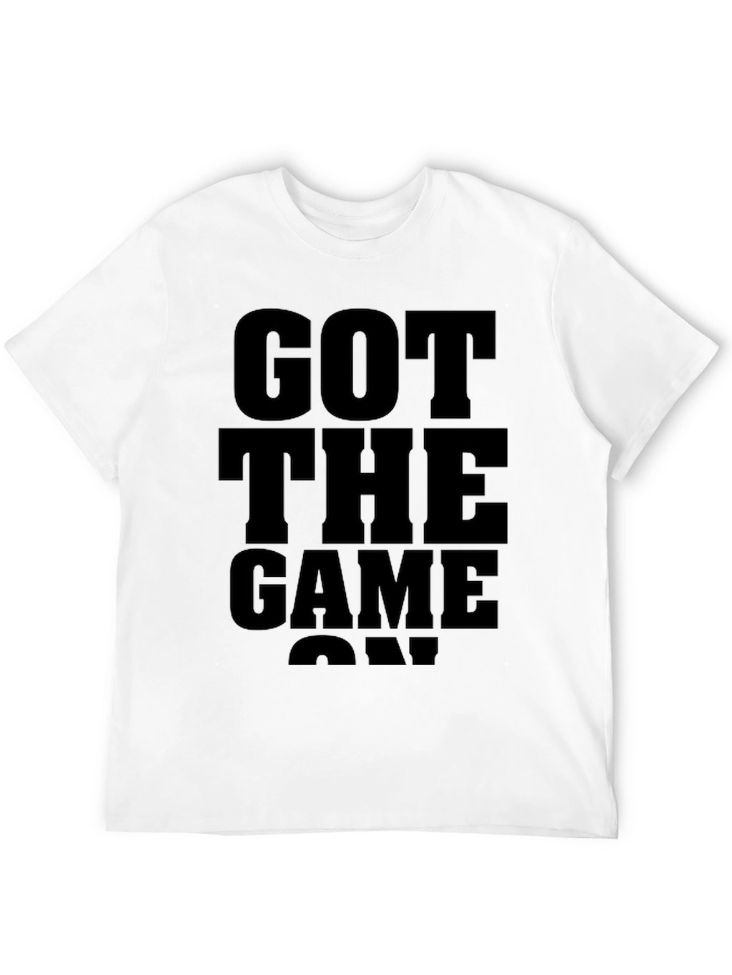 Got Game On Black Graphic T-Shirt