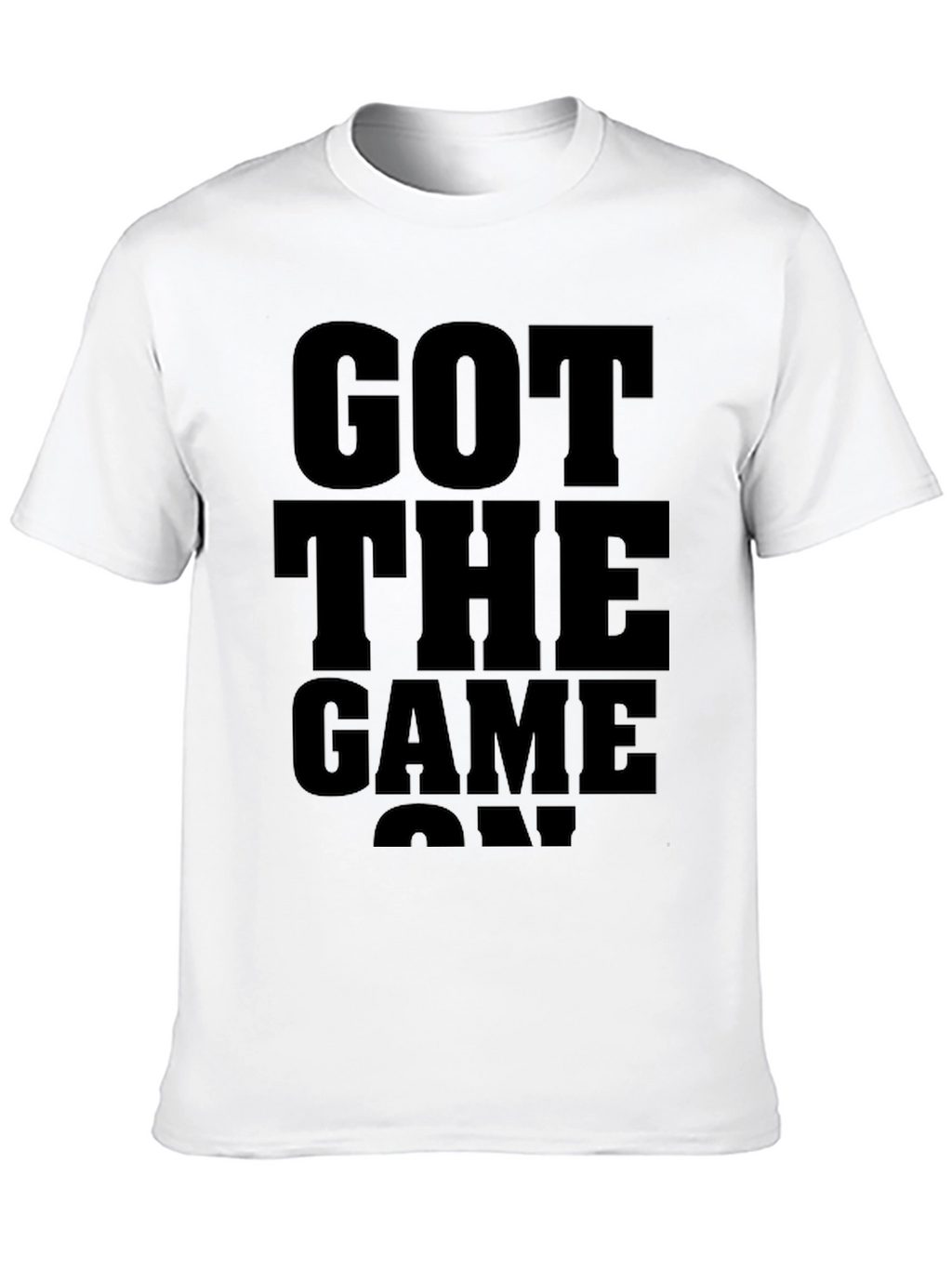 Got Game On Black Graphic T-Shirt