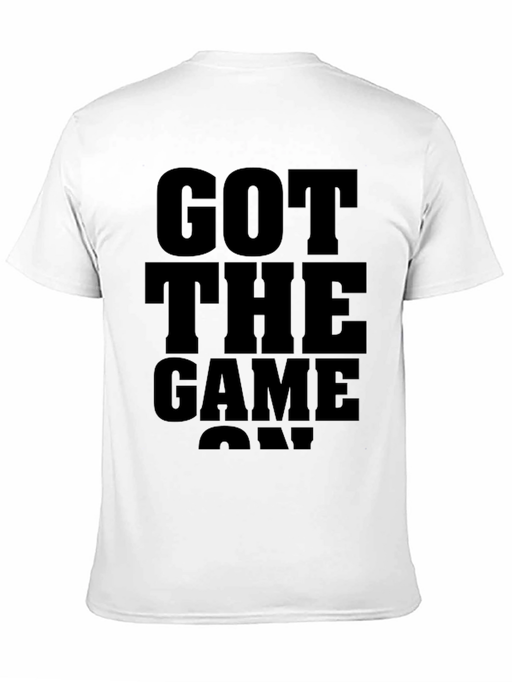 Got Game On Black Graphic T-Shirt