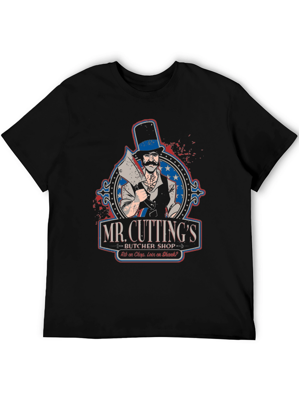 Mr. Cuttings Butcher Shop T-Shirt