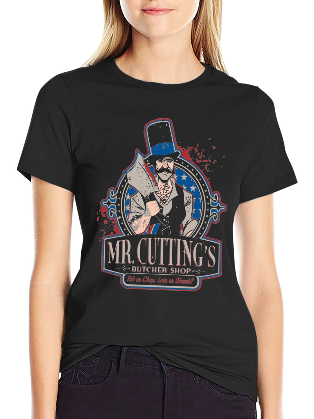 Mr. Cuttings Butcher Shop T-Shirt