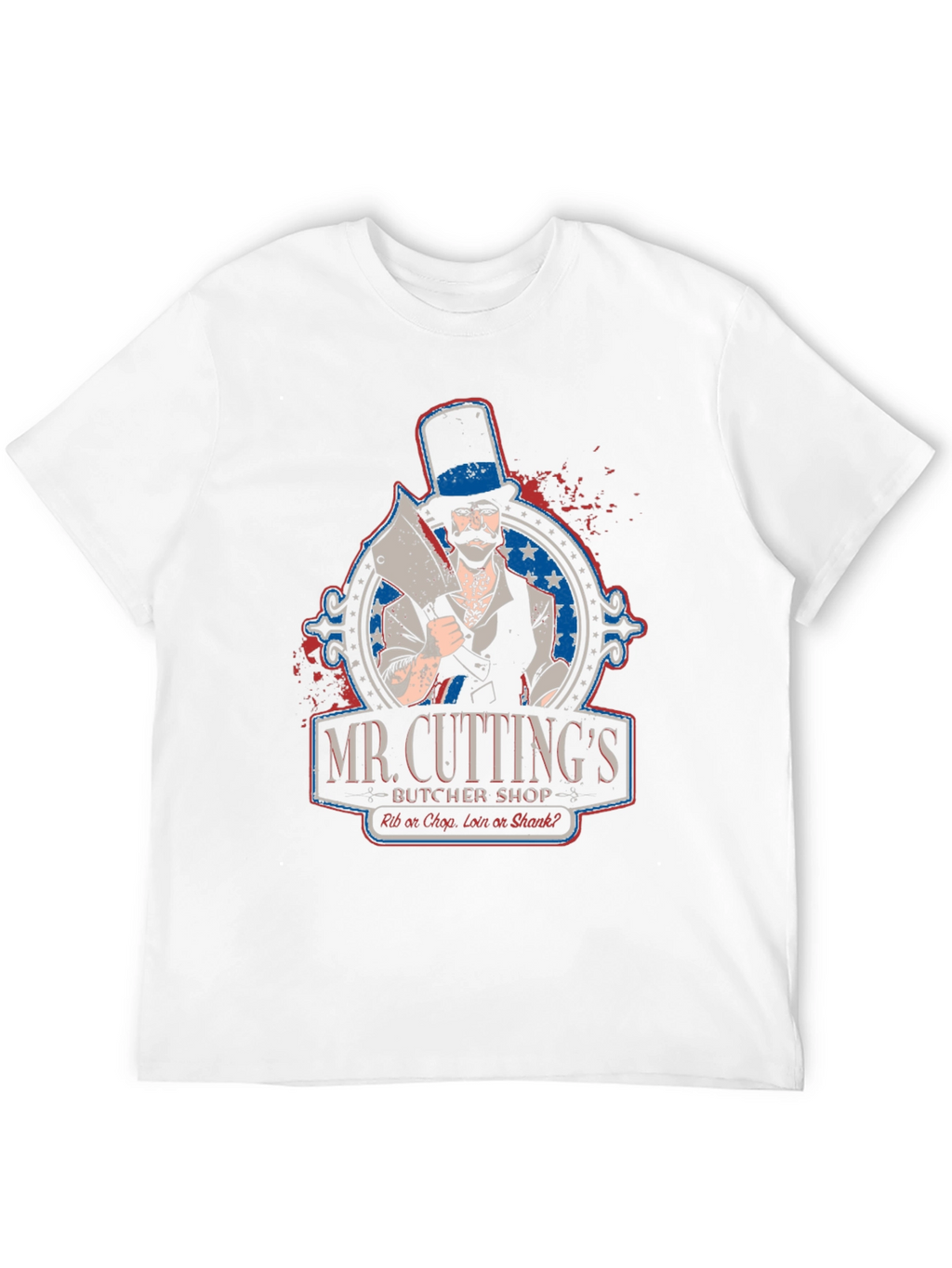 Mr. Cuttings Butcher Shop T-Shirt