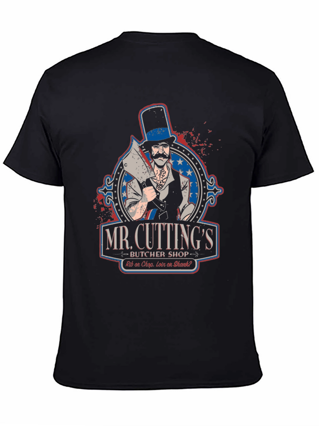 Mr. Cuttings Butcher Shop T-Shirt